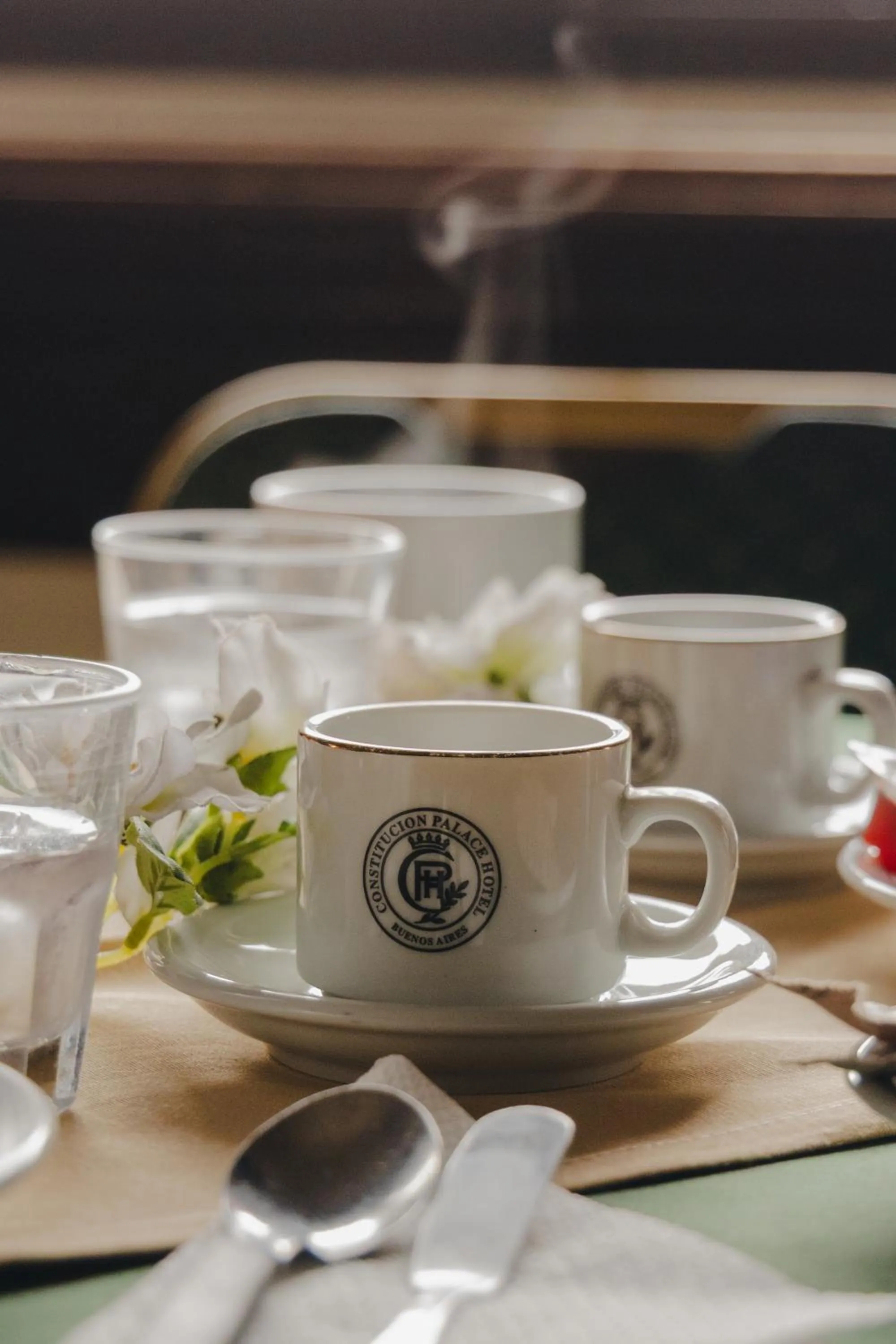 Continental breakfast in Constitución Palace Hotel