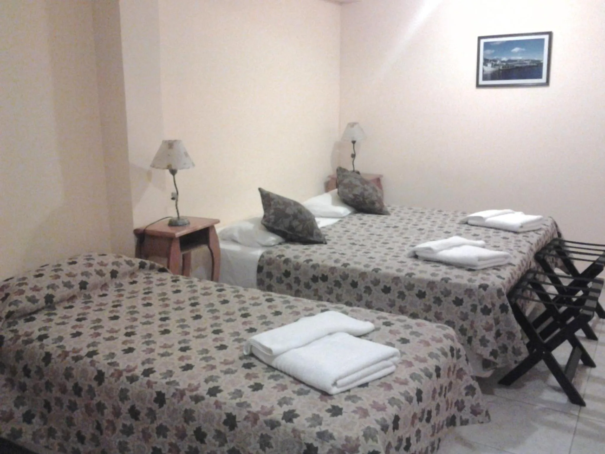 Bed in Hosteria Les Eclaireurs