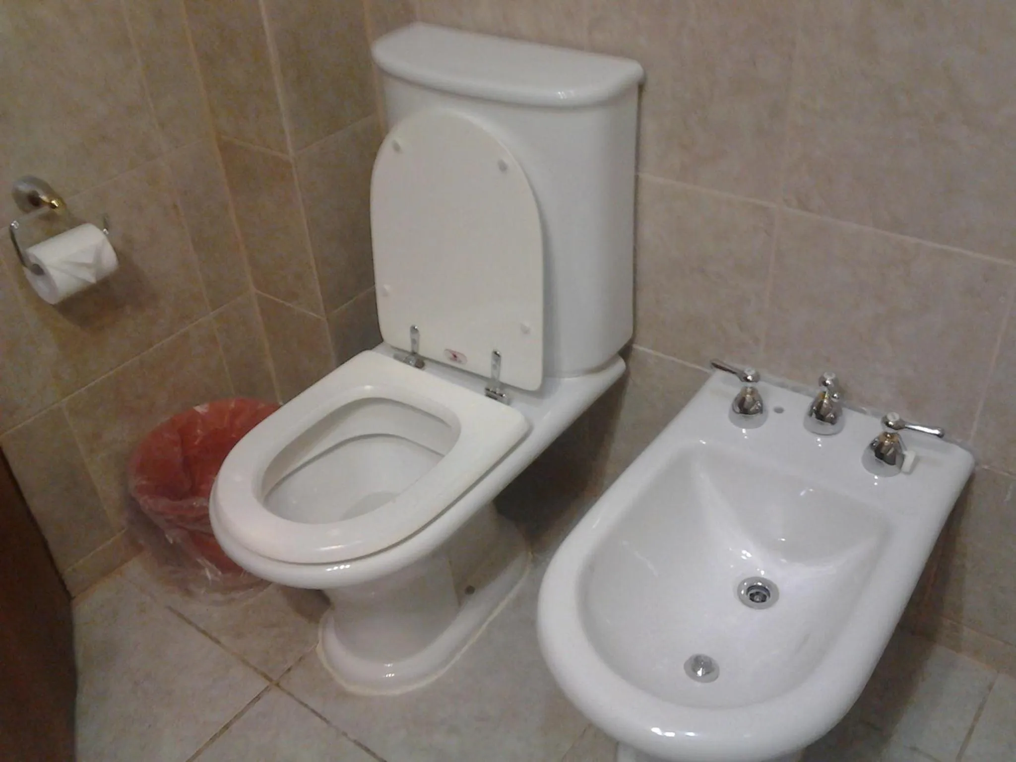 Bathroom in Hosteria Les Eclaireurs