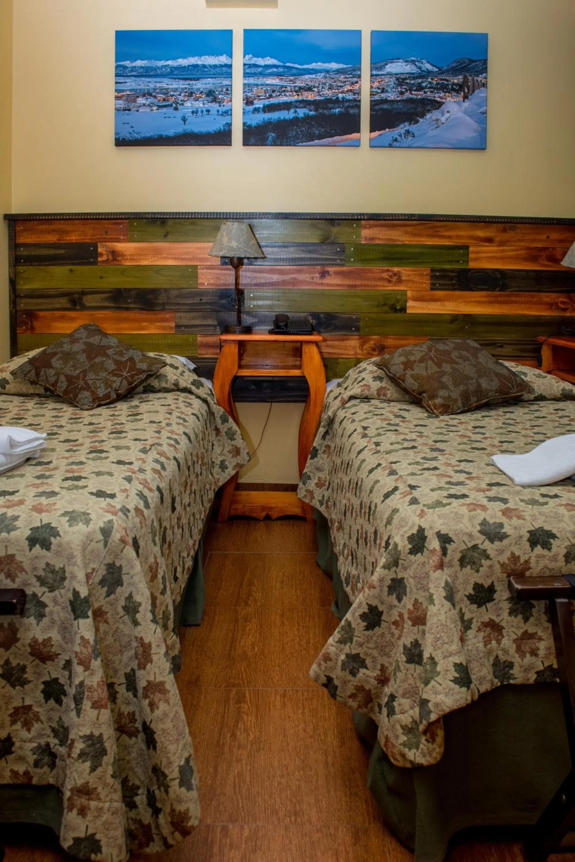 Bed in Hosteria Les Eclaireurs