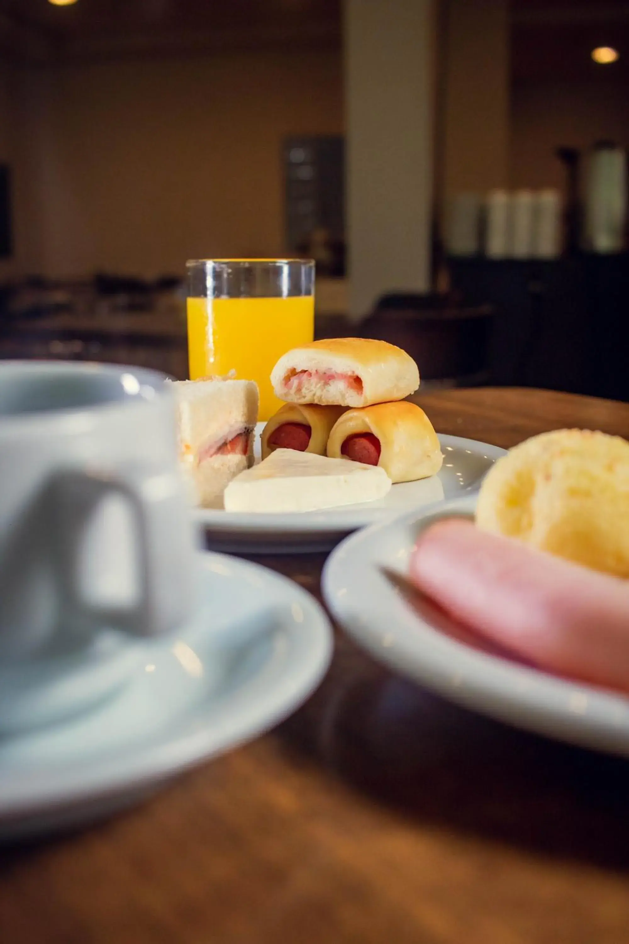 Breakfast in Delcas Hotel Breakfast in Delcas Hotel