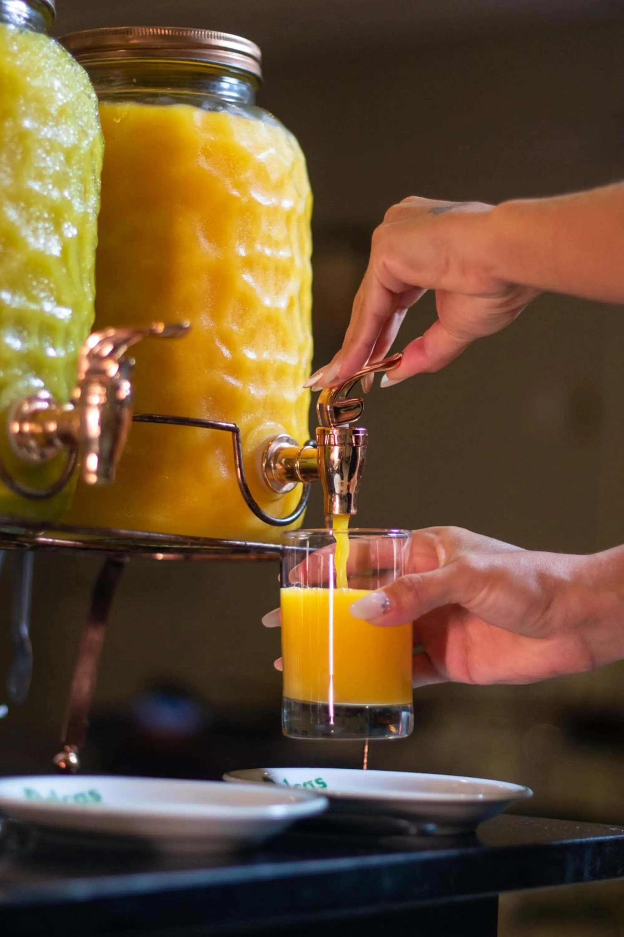 Breakfast in Delcas Hotel