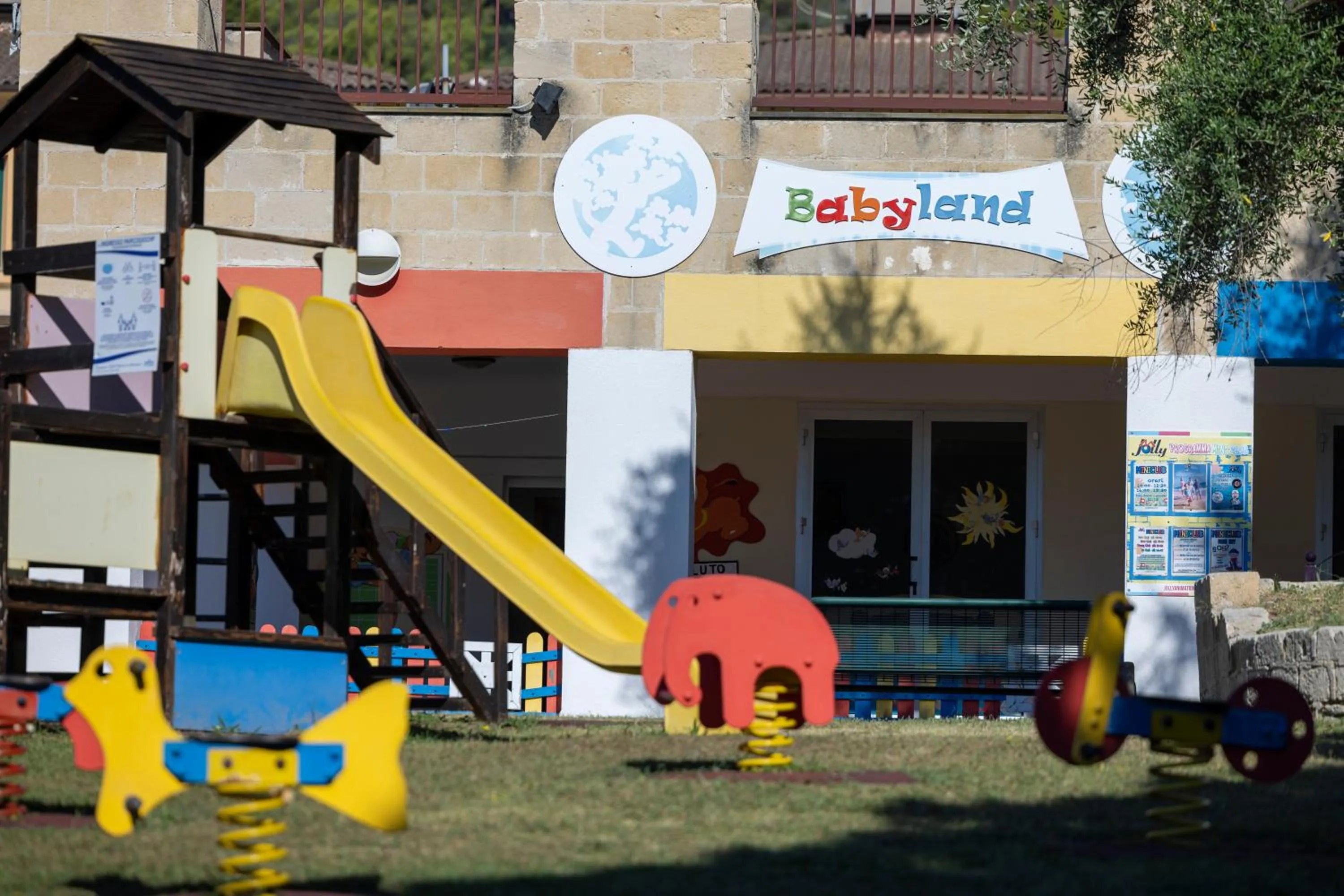 Children play ground in Hotel degli Ulivi