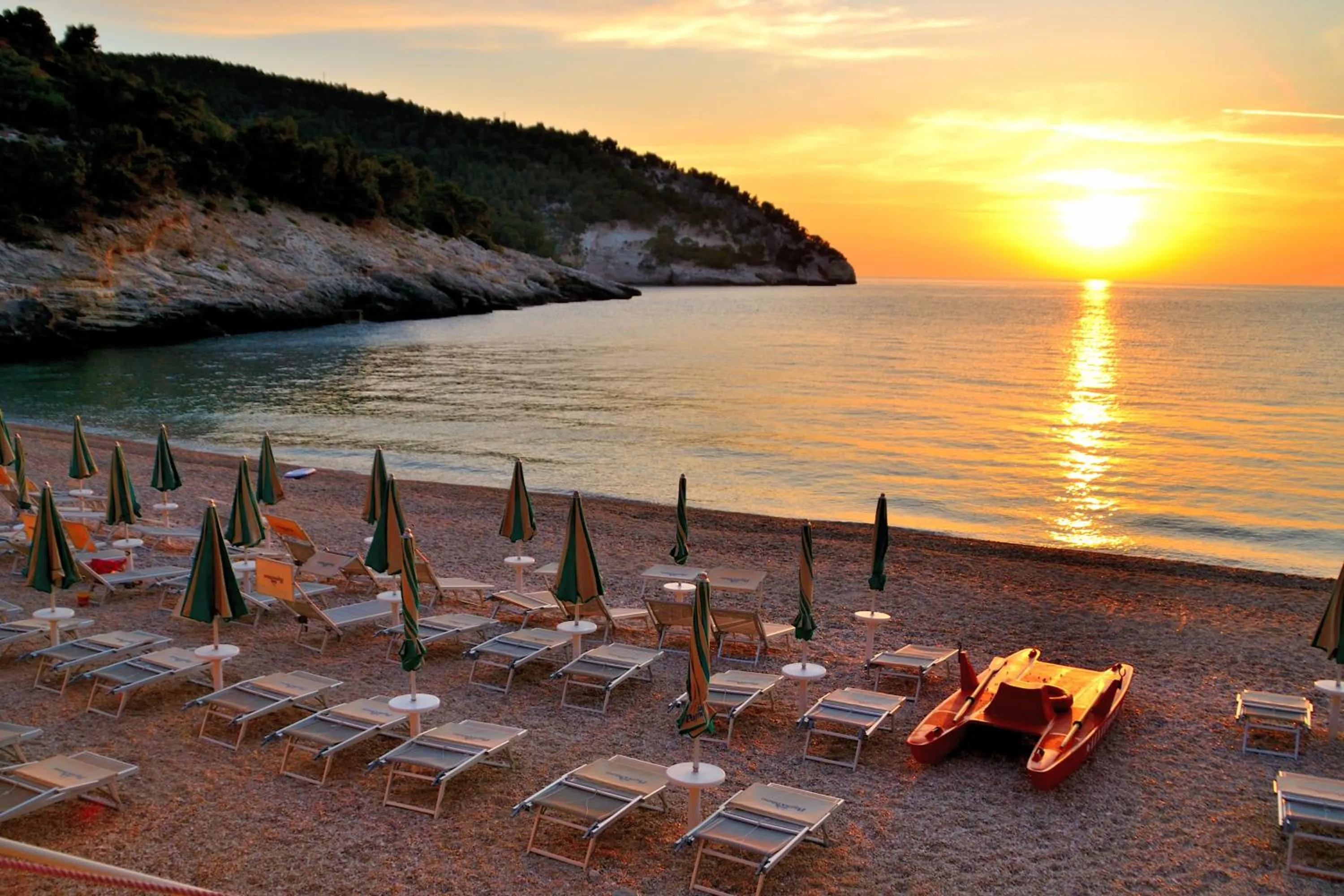 Beach in Hotel degli Ulivi