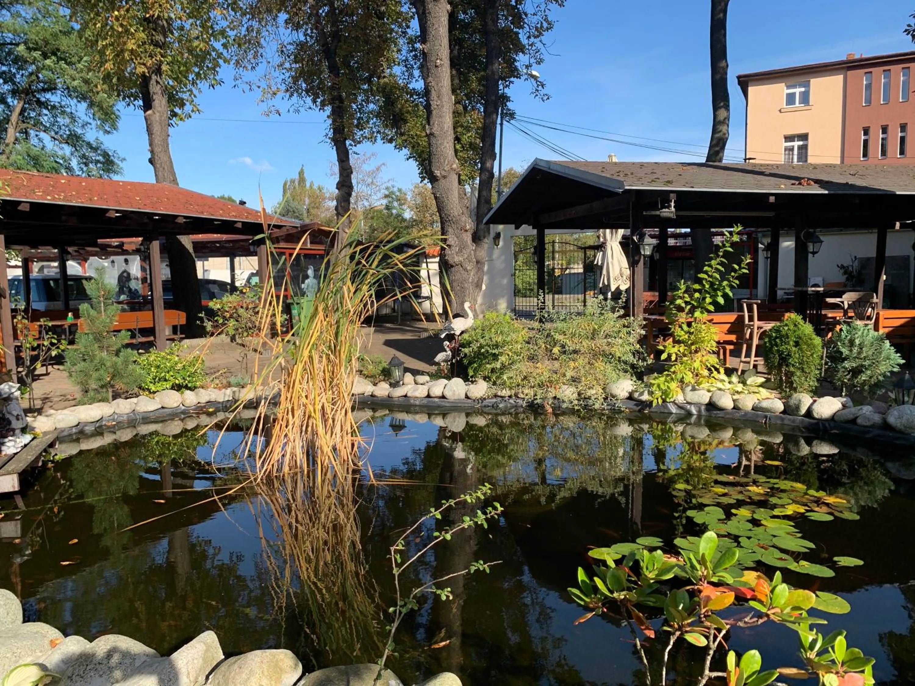 Garden in Hotel Braník