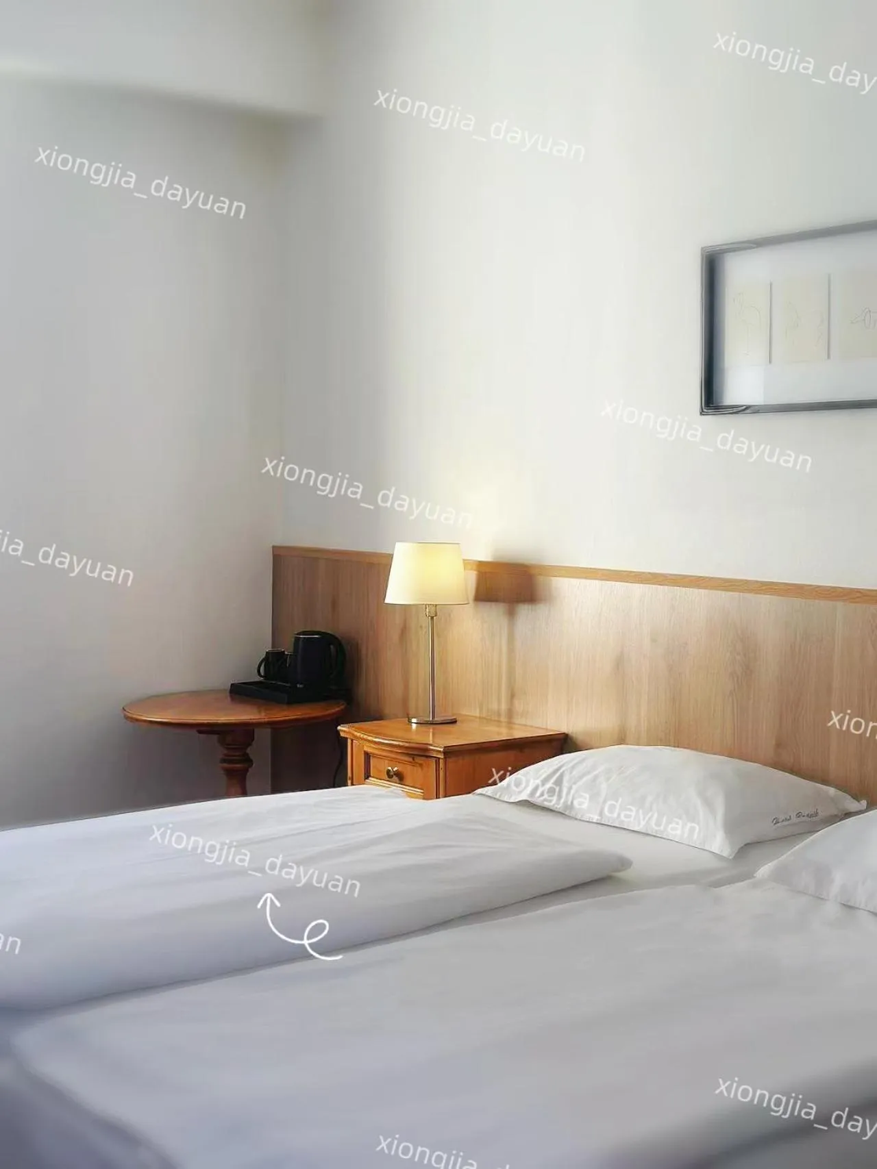 Bed in Hotel Braník