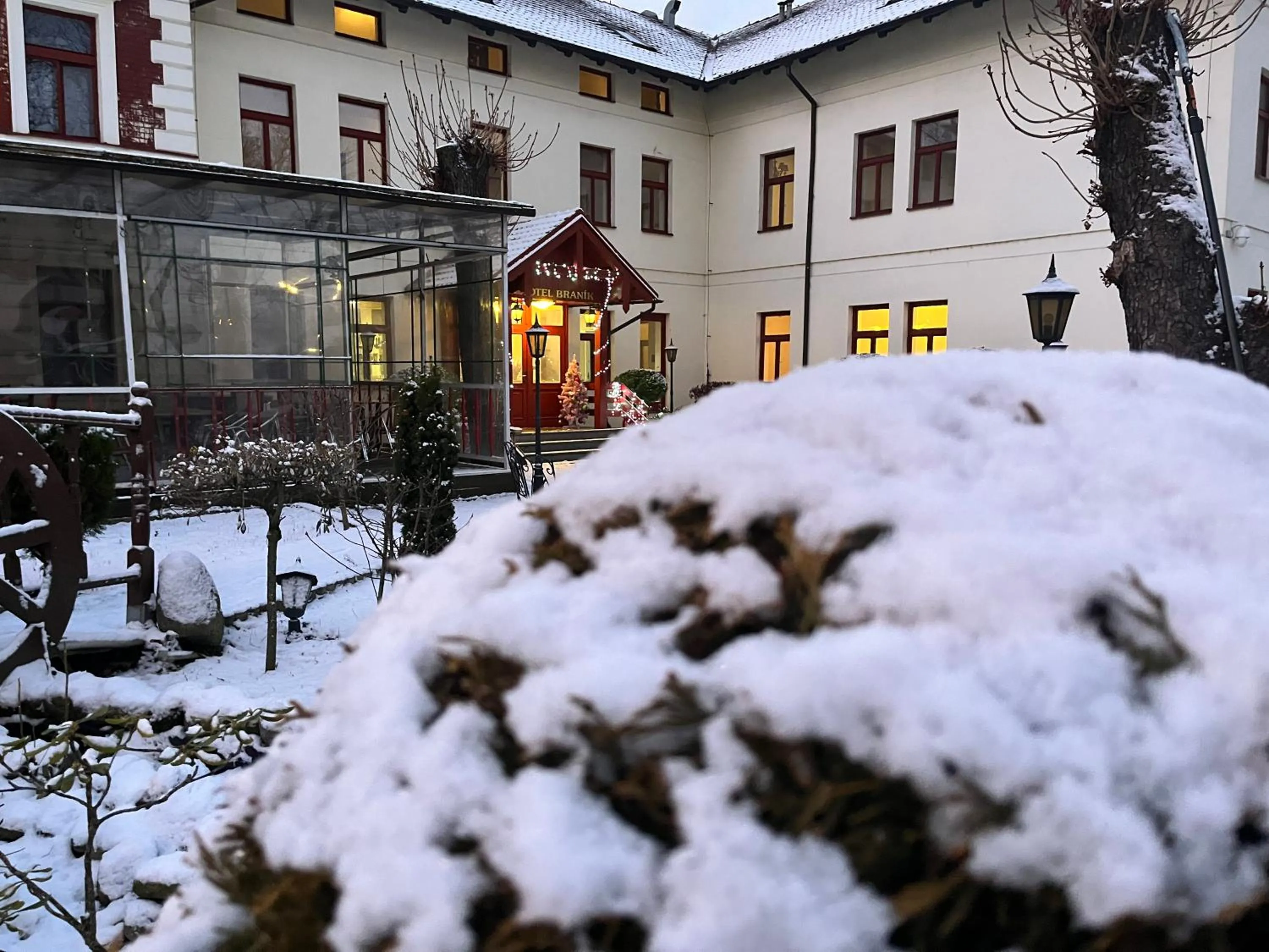 Property building in Hotel Braník