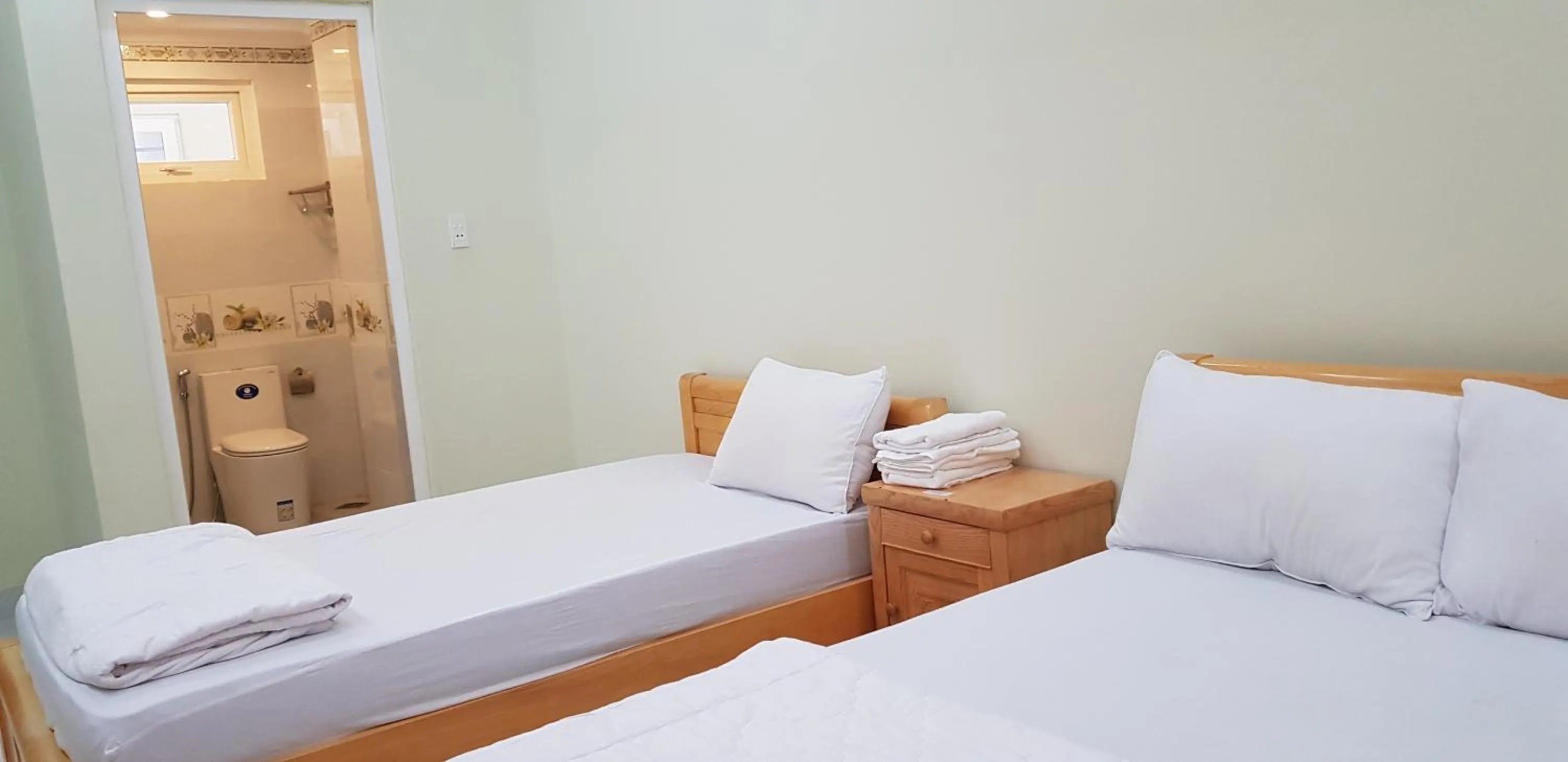 Bed in Hai Dang Hotel