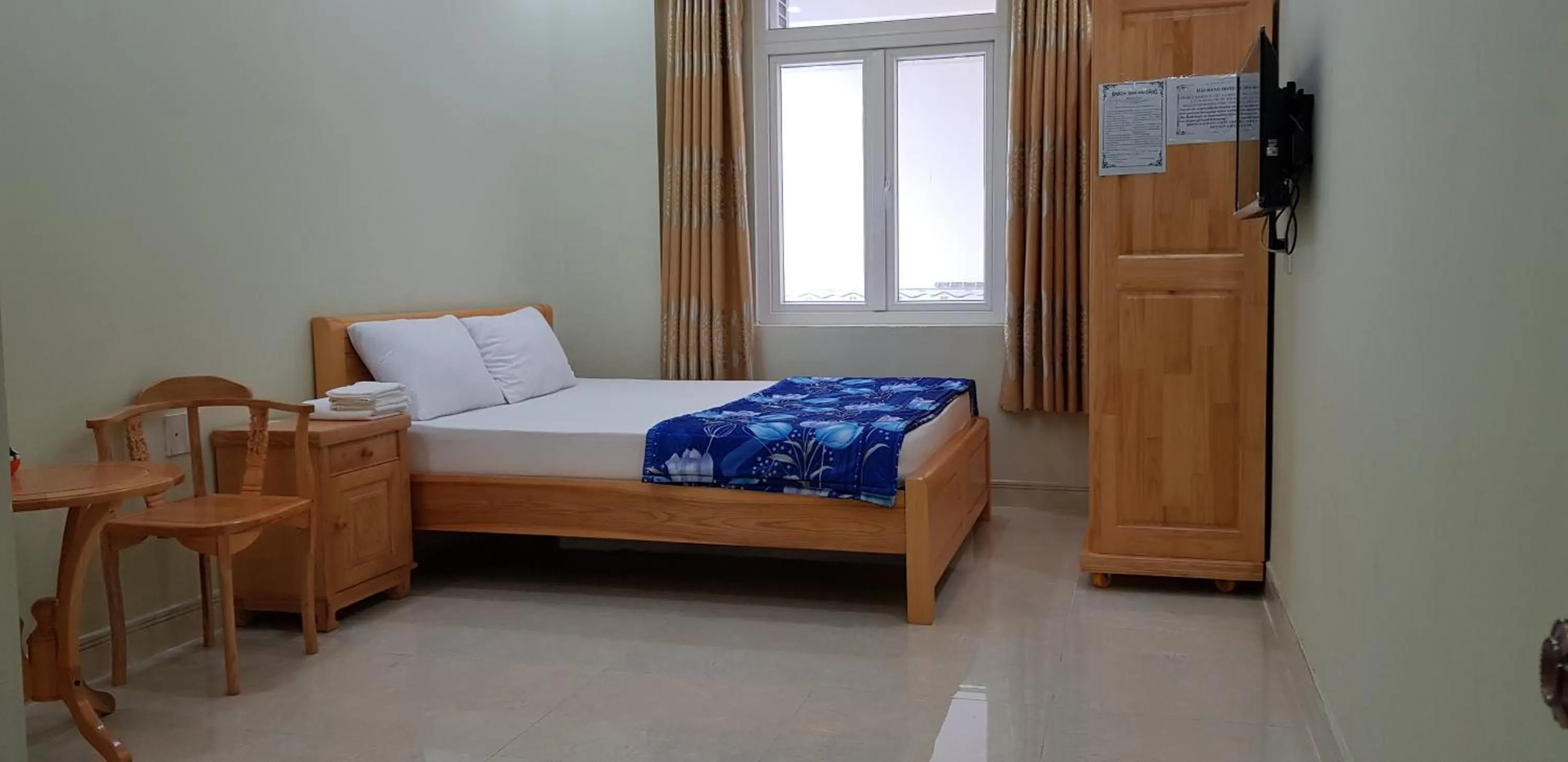 Bed in Hai Dang Hotel