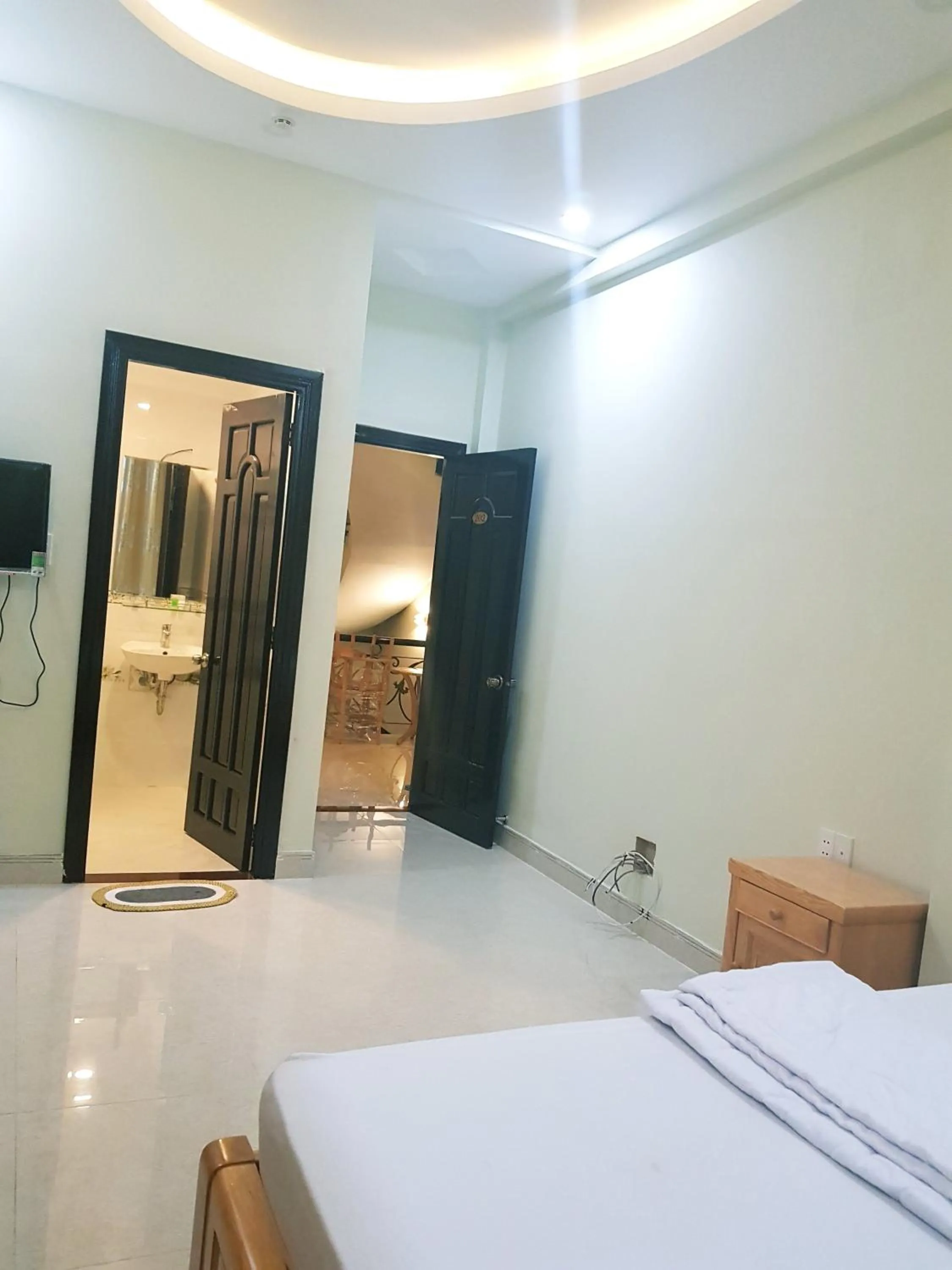 Bed in Hai Dang Hotel