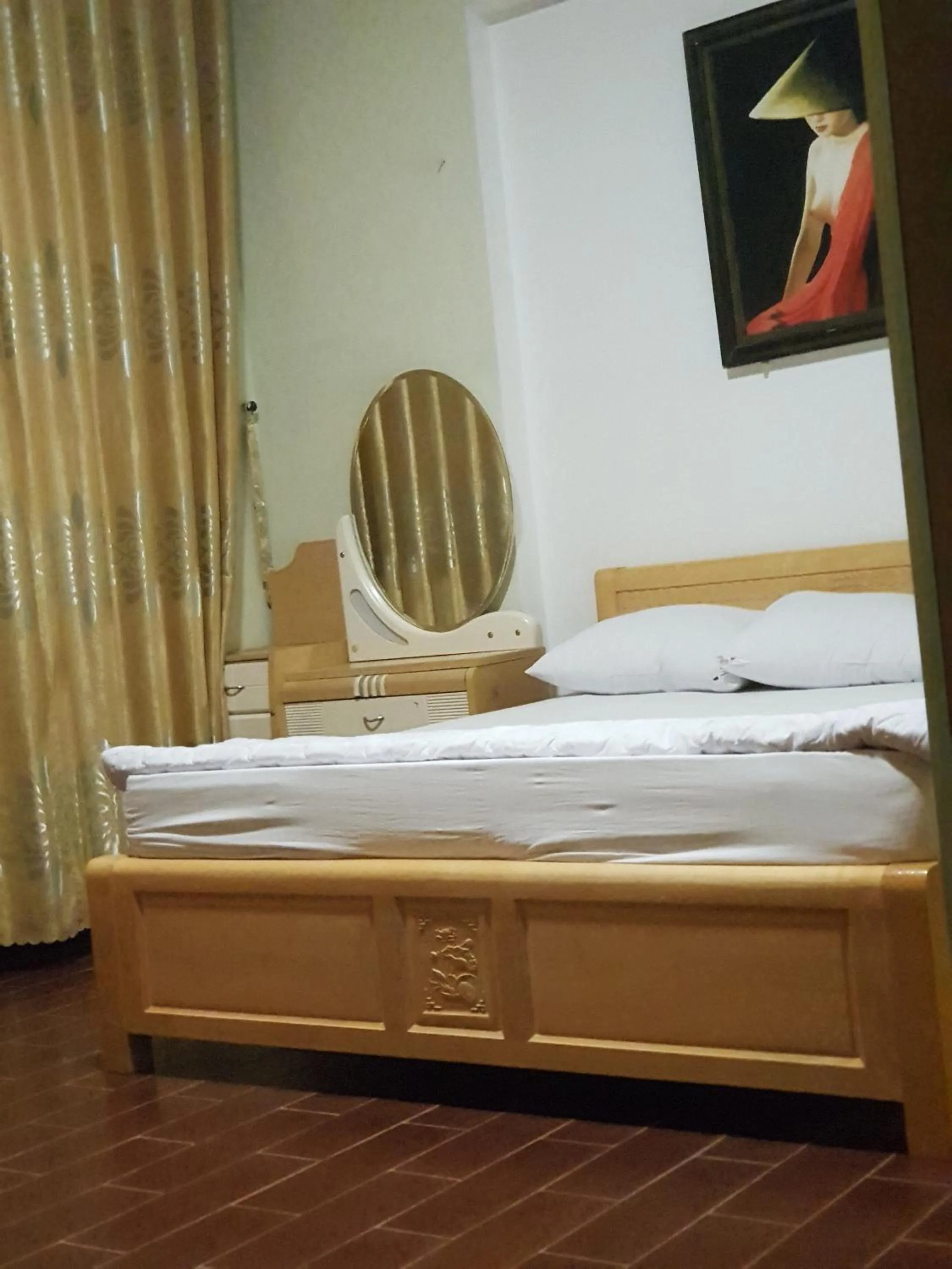 Bed in Hai Dang Hotel