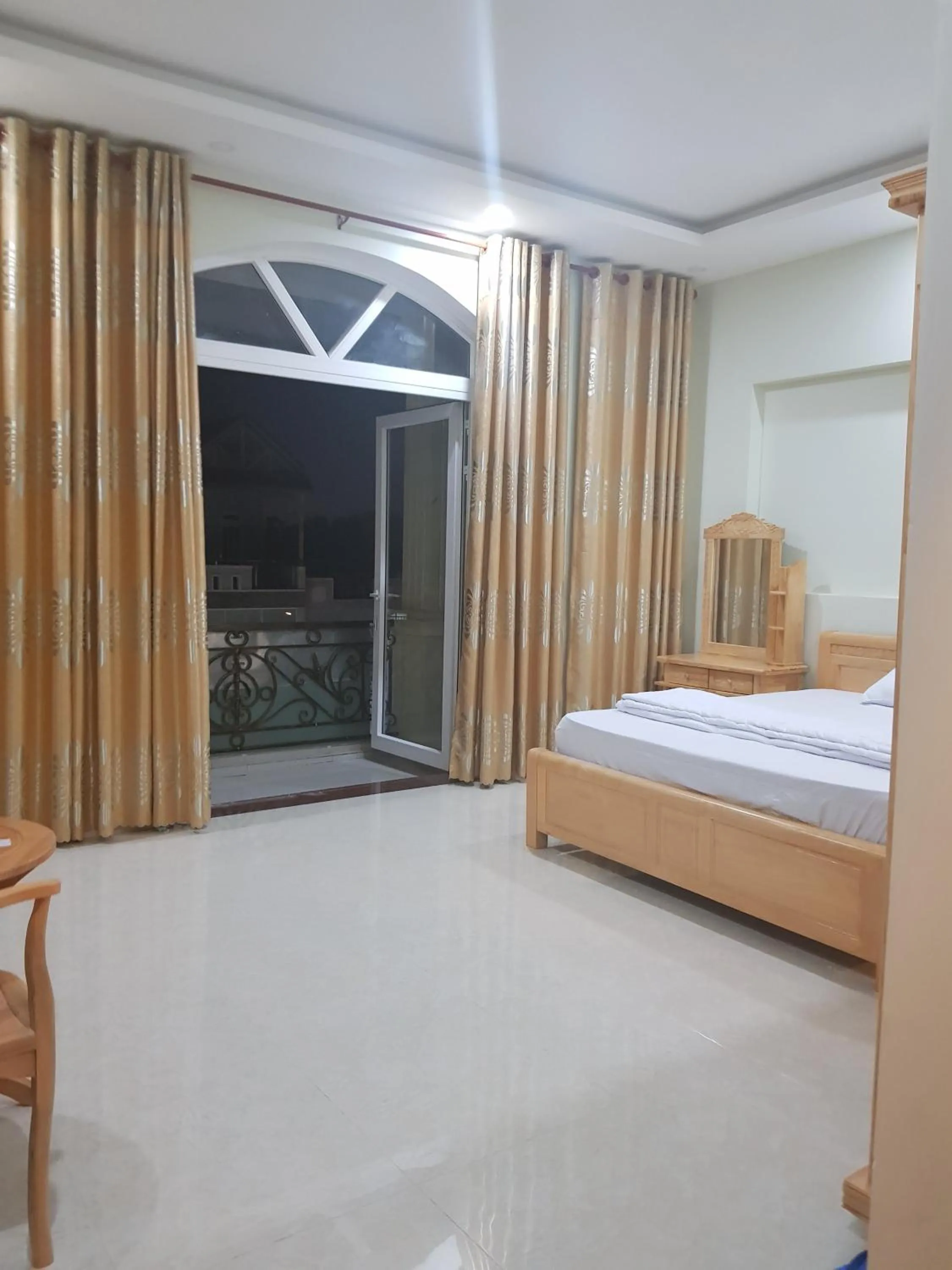 Bed in Hai Dang Hotel