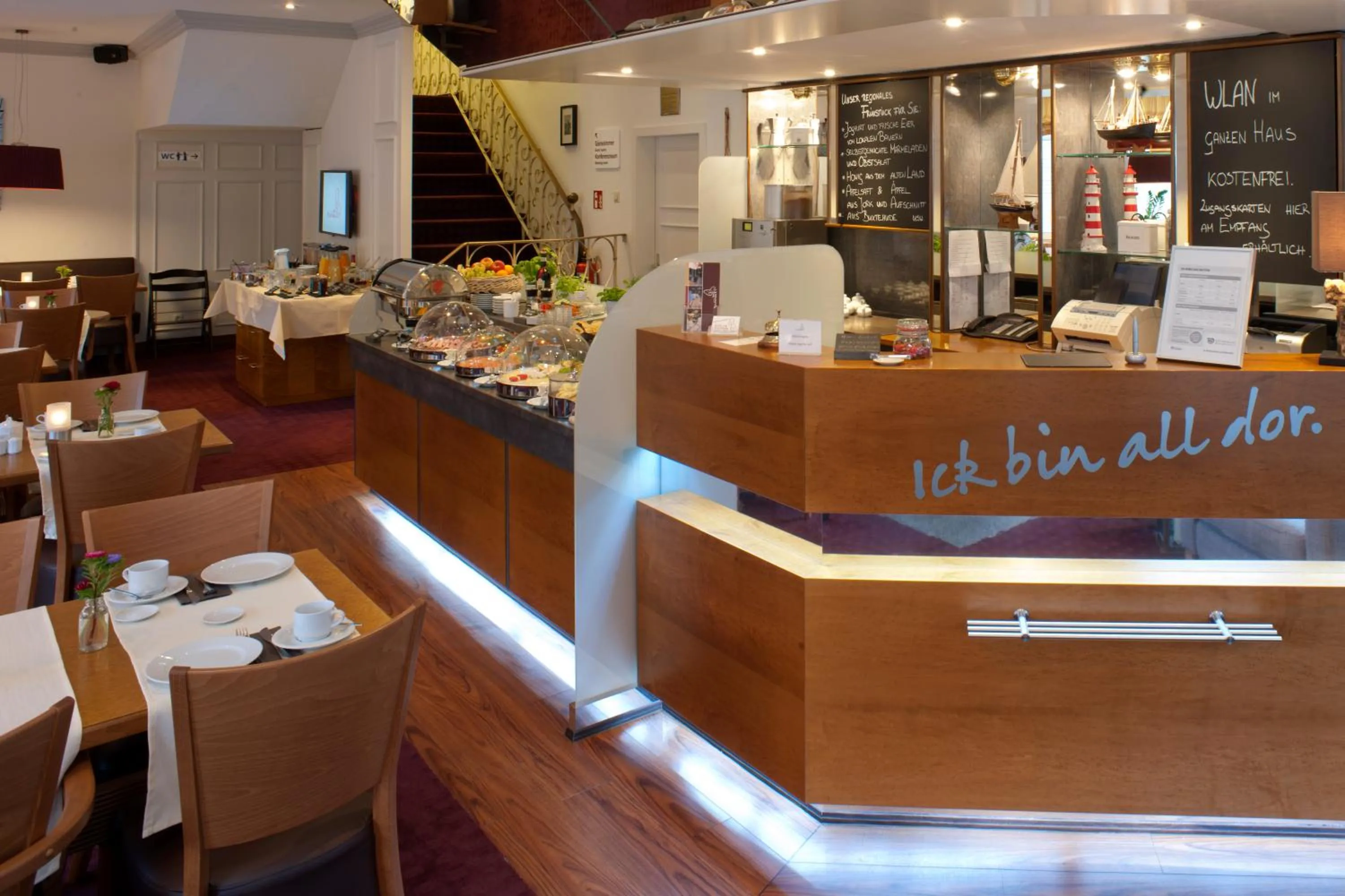 Breakfast in Hotel Am Stadtpark