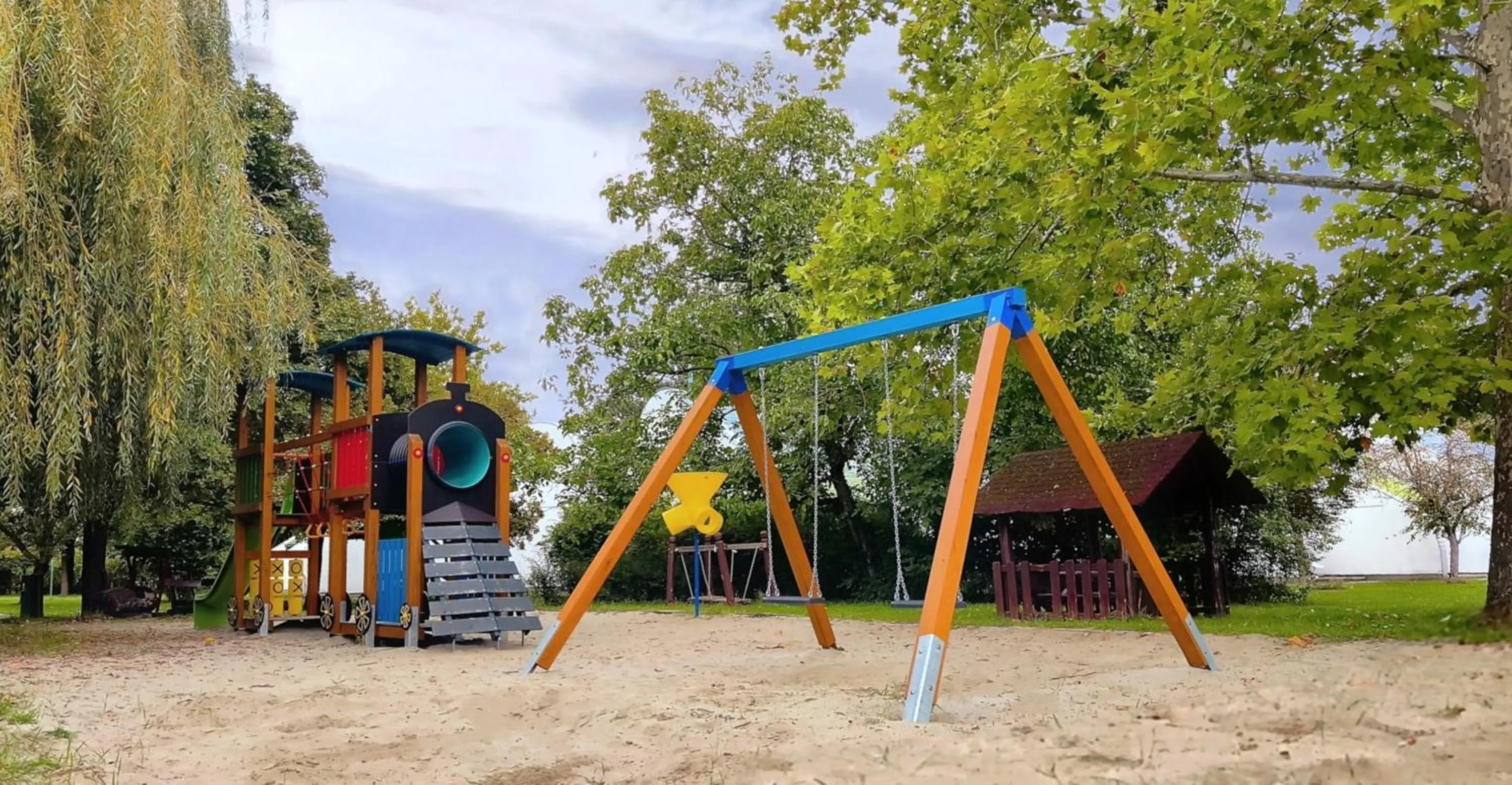 Children play ground in Hőforrás Hotel