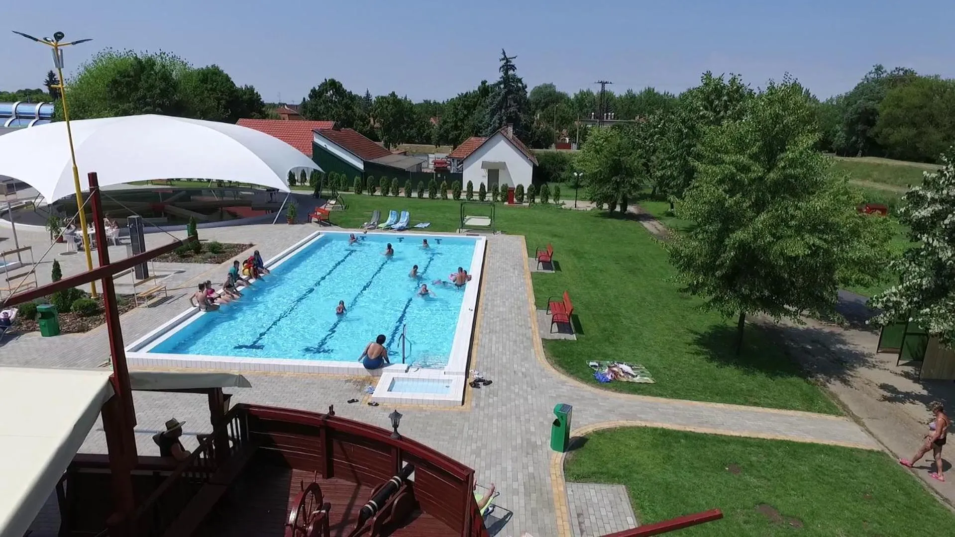 Natural landscape in Hőforrás Hotel