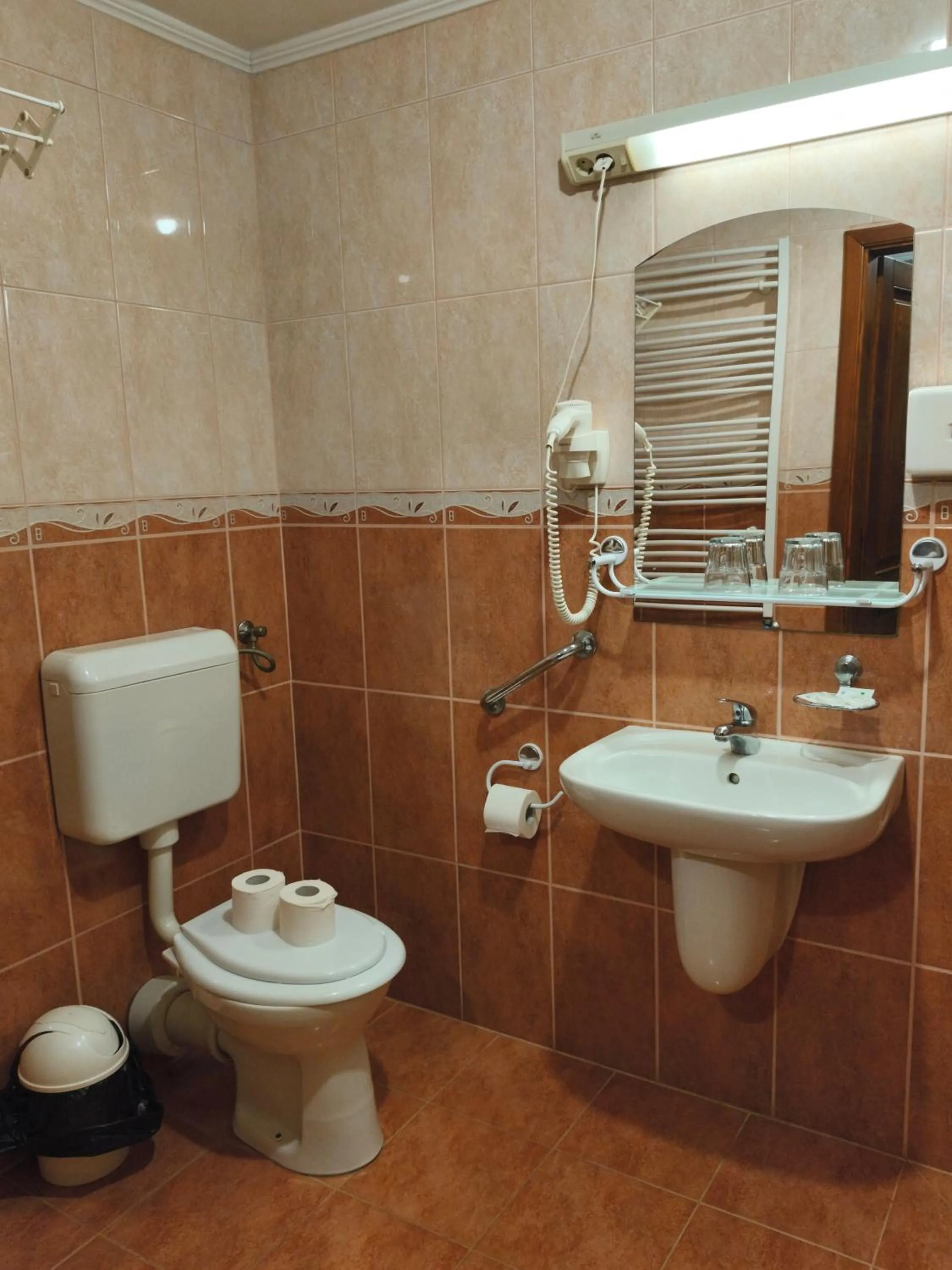 Bathroom in Hőforrás Hotel