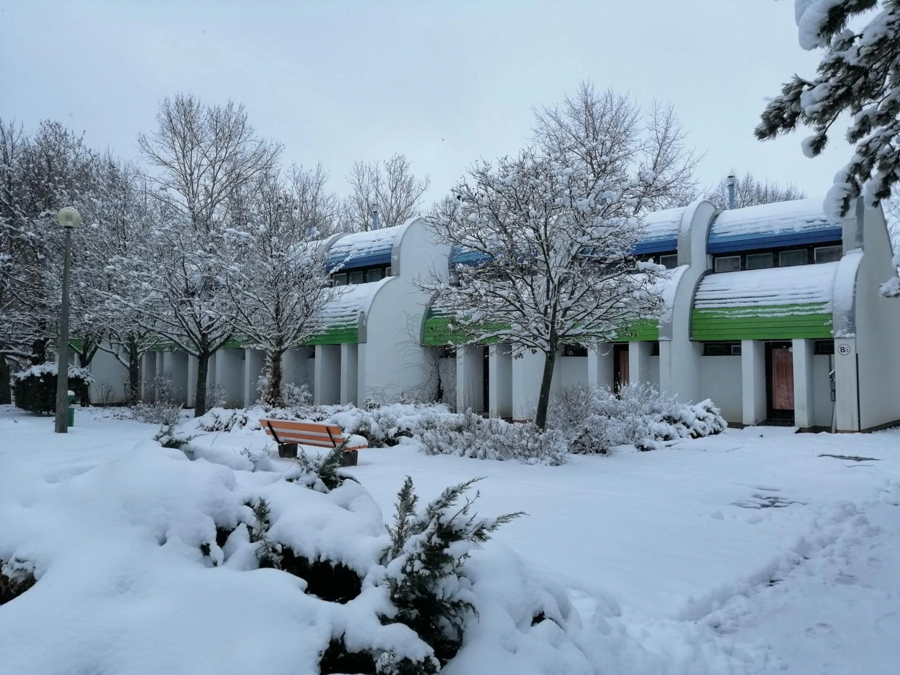 Property building in Hőforrás Hotel