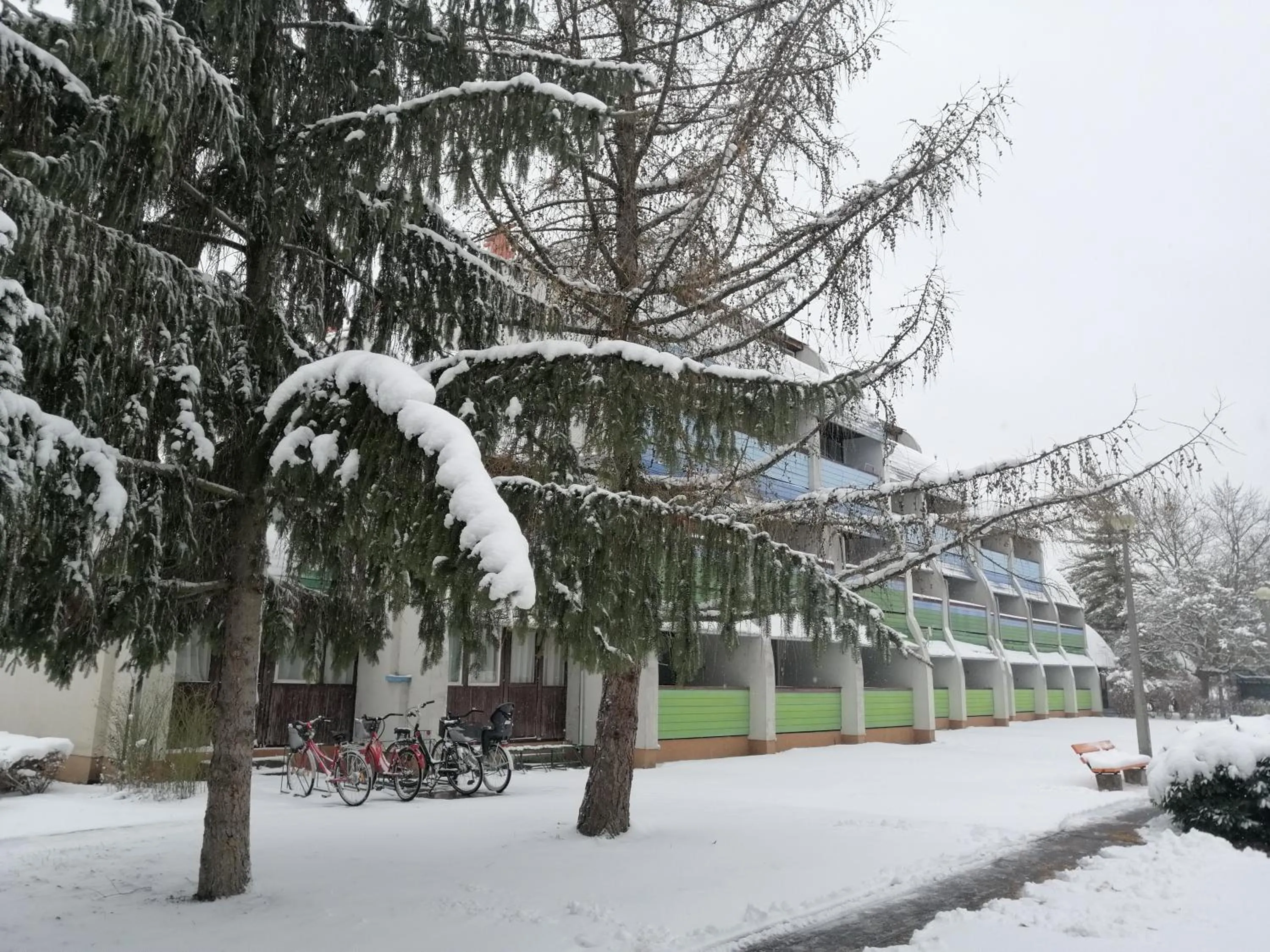 Property building in Hőforrás Hotel