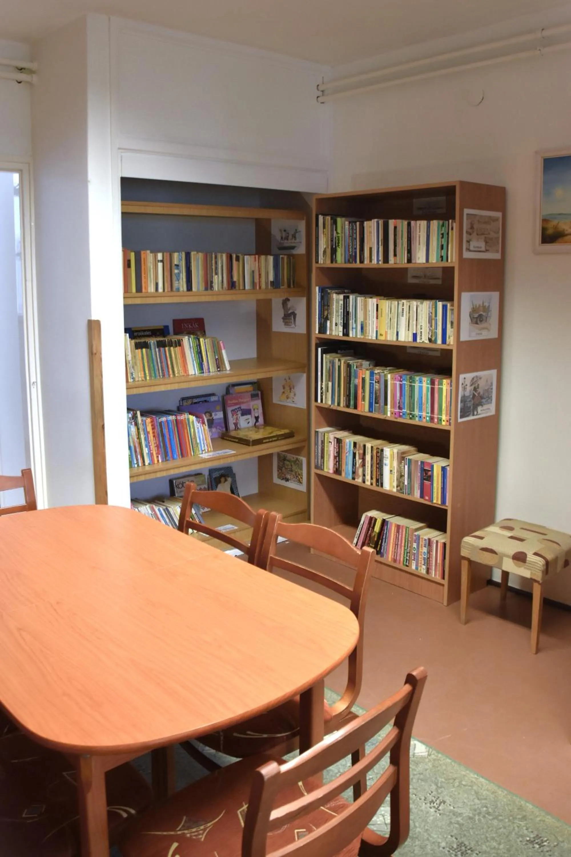 Library in Hőforrás Hotel