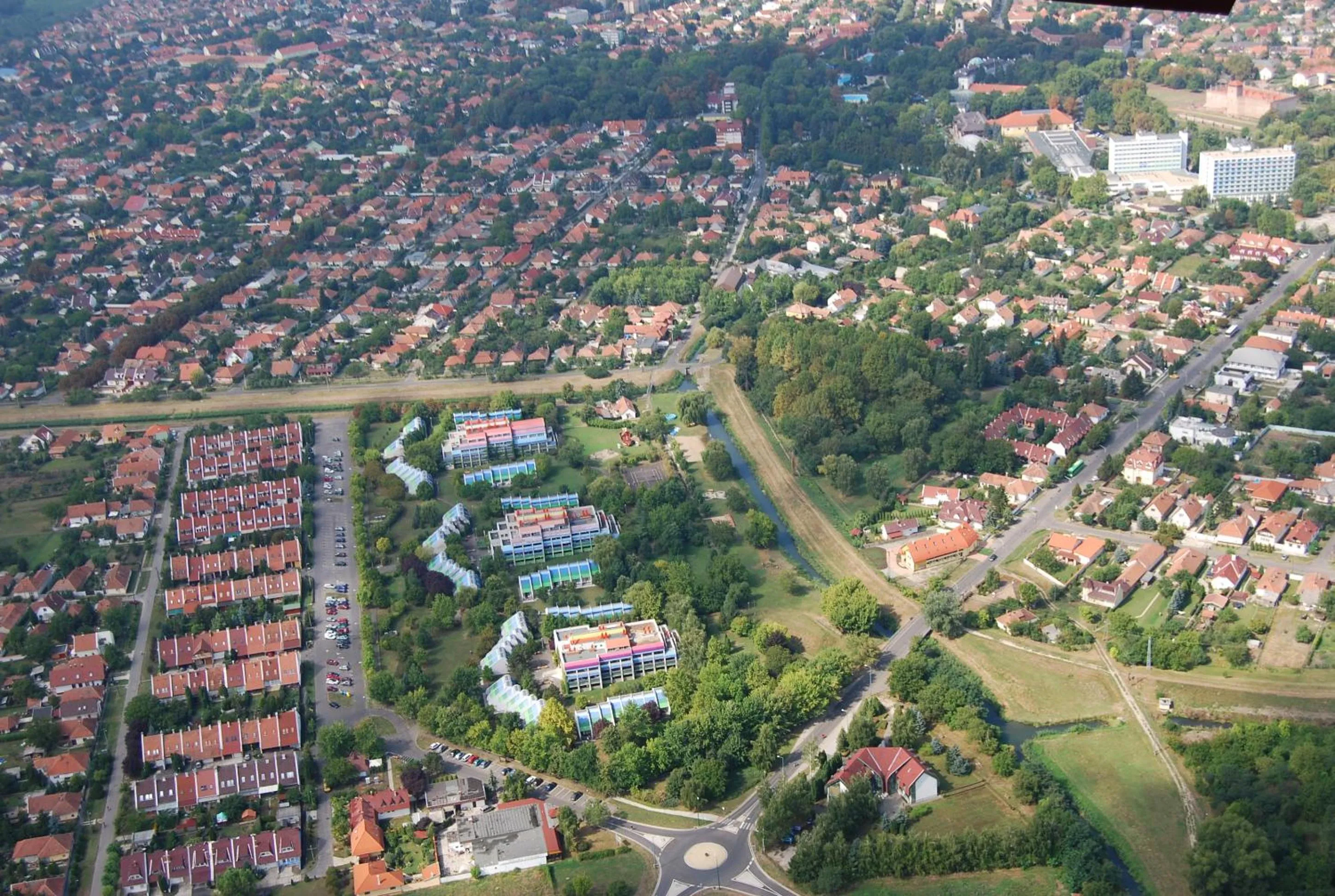 Property building in Hőforrás Hotel