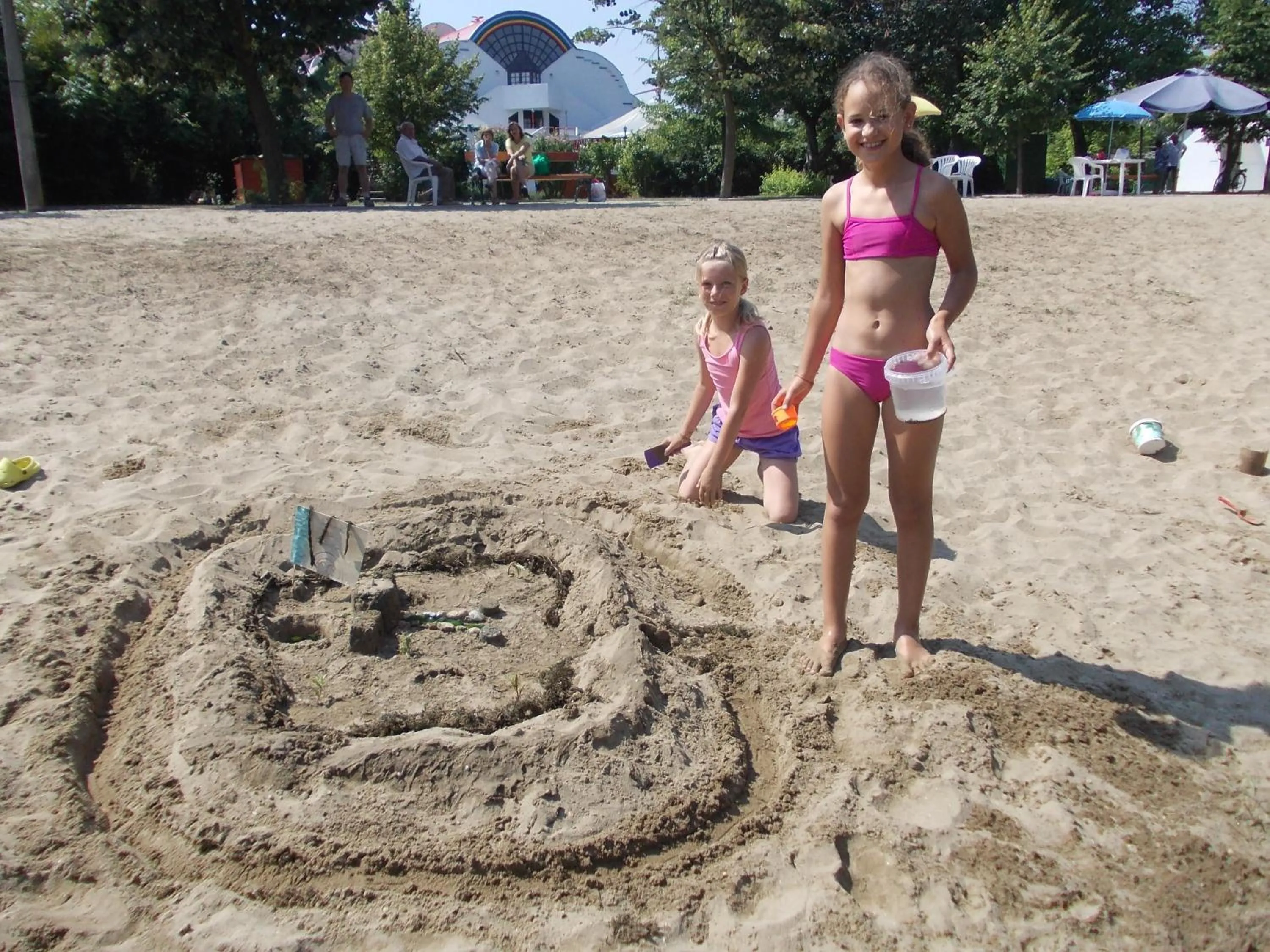 Children play ground in Hőforrás Hotel