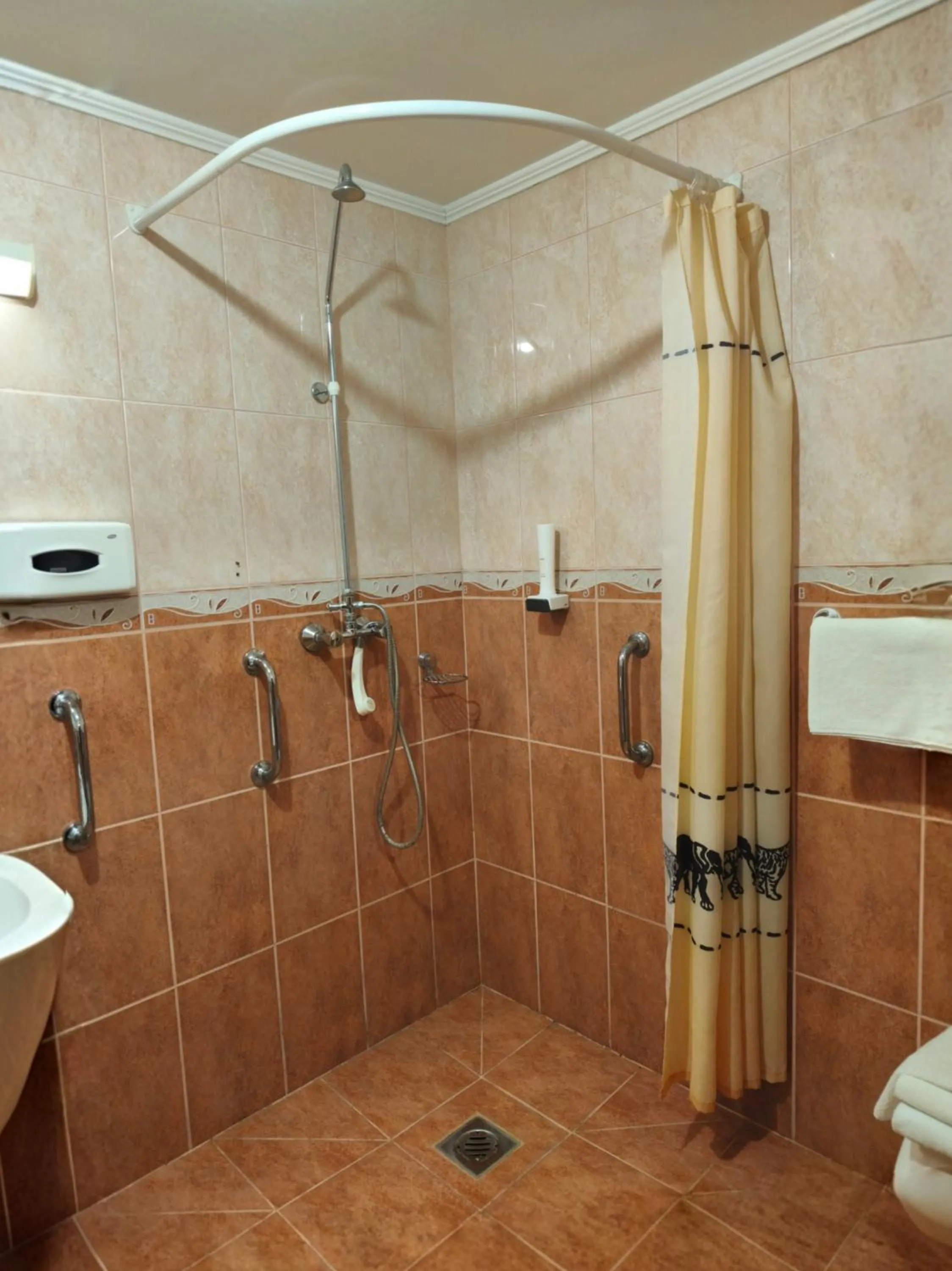 Bathroom in Hőforrás Hotel