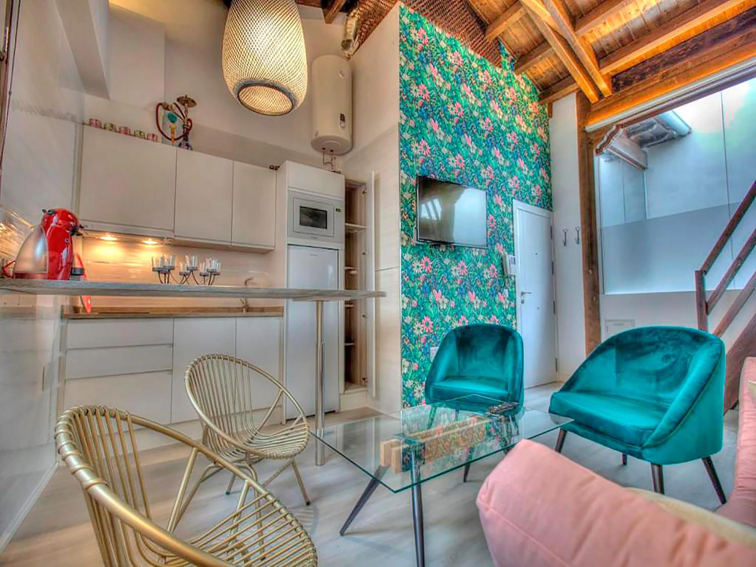 Kitchen or kitchenette in Apartamentos Real Suites Realejo 3000