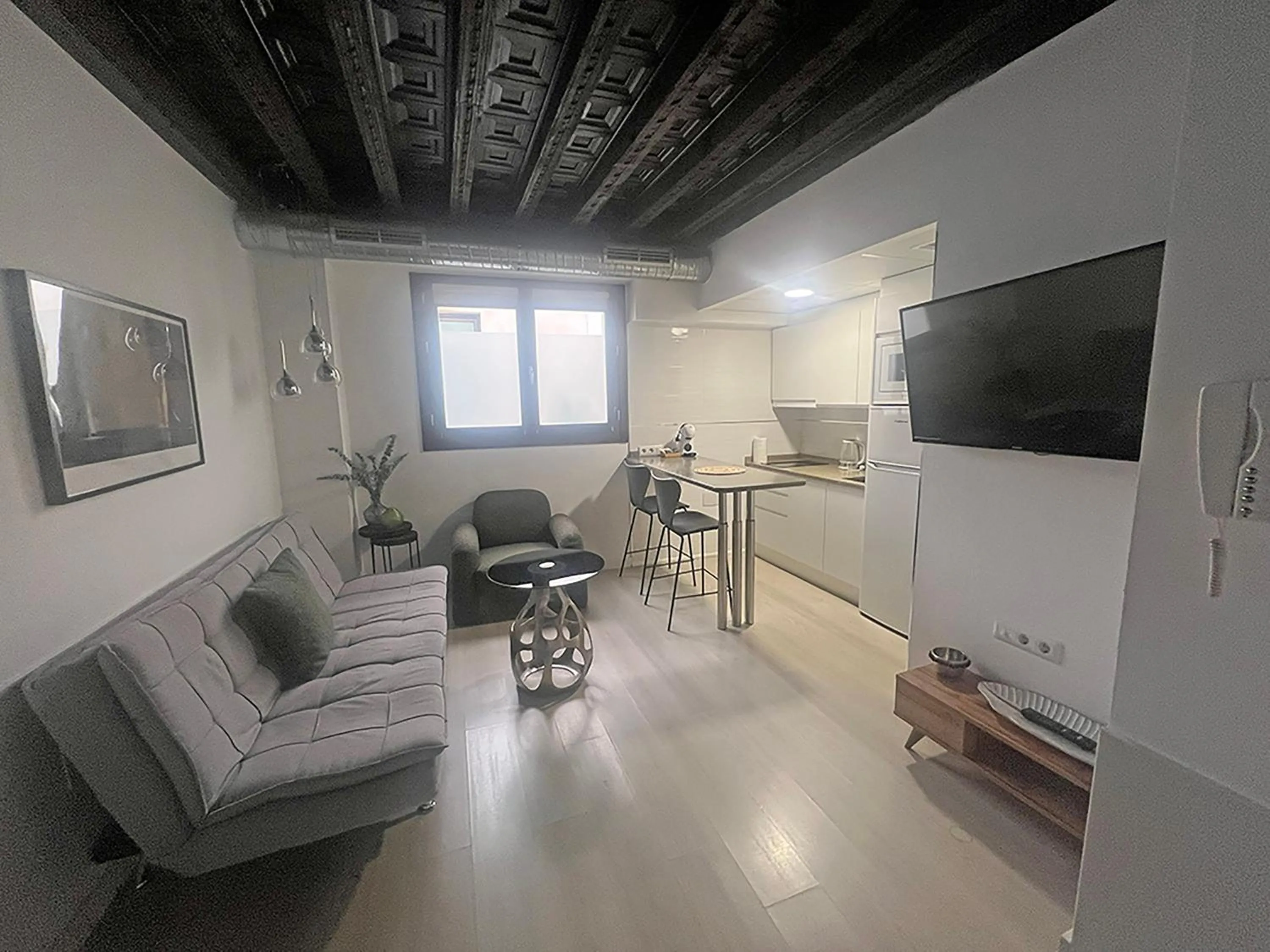 Kitchen or kitchenette in Apartamentos Real Suites Realejo 3000