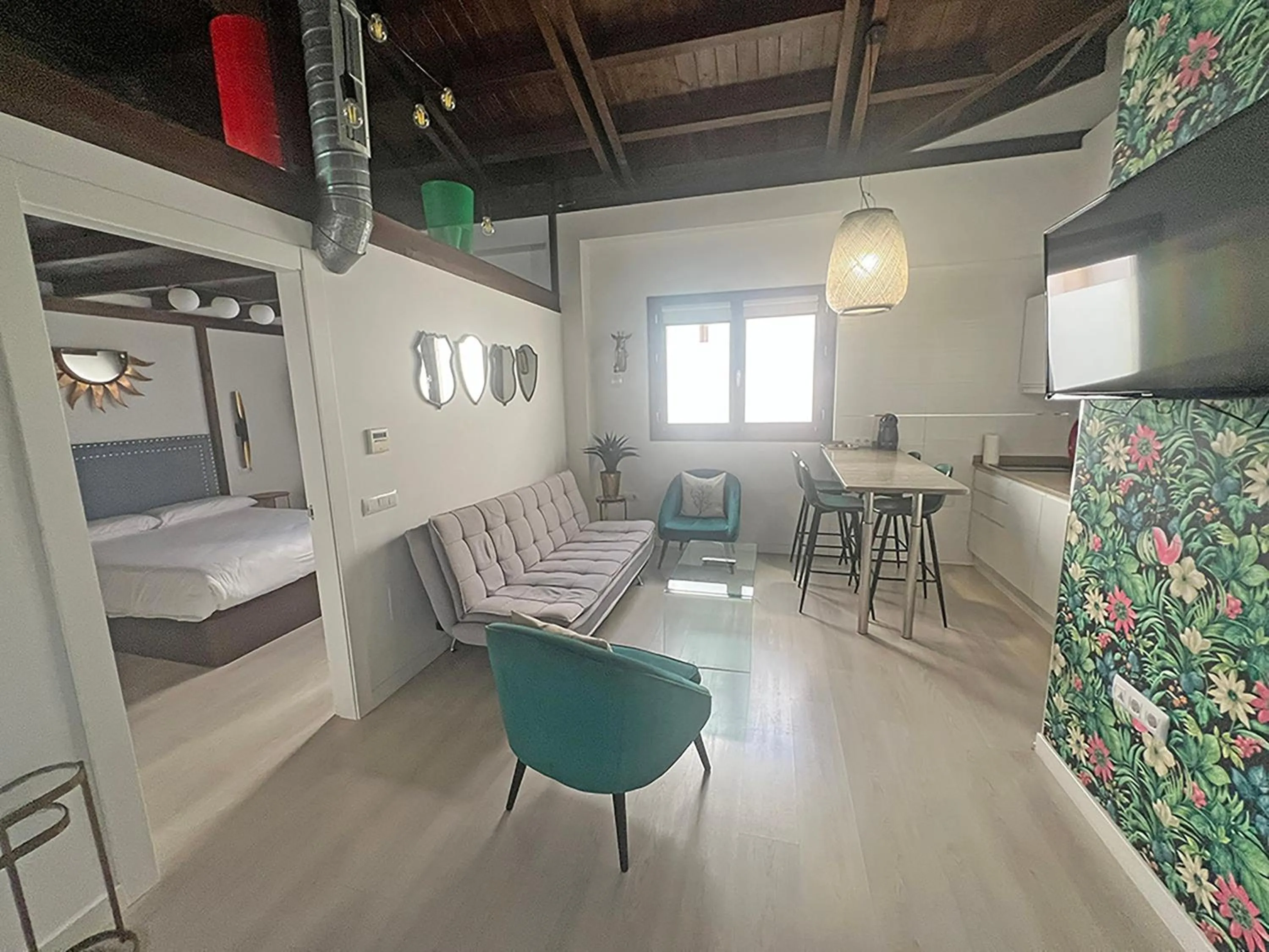 Kitchen or kitchenette in Apartamentos Real Suites Realejo 3000