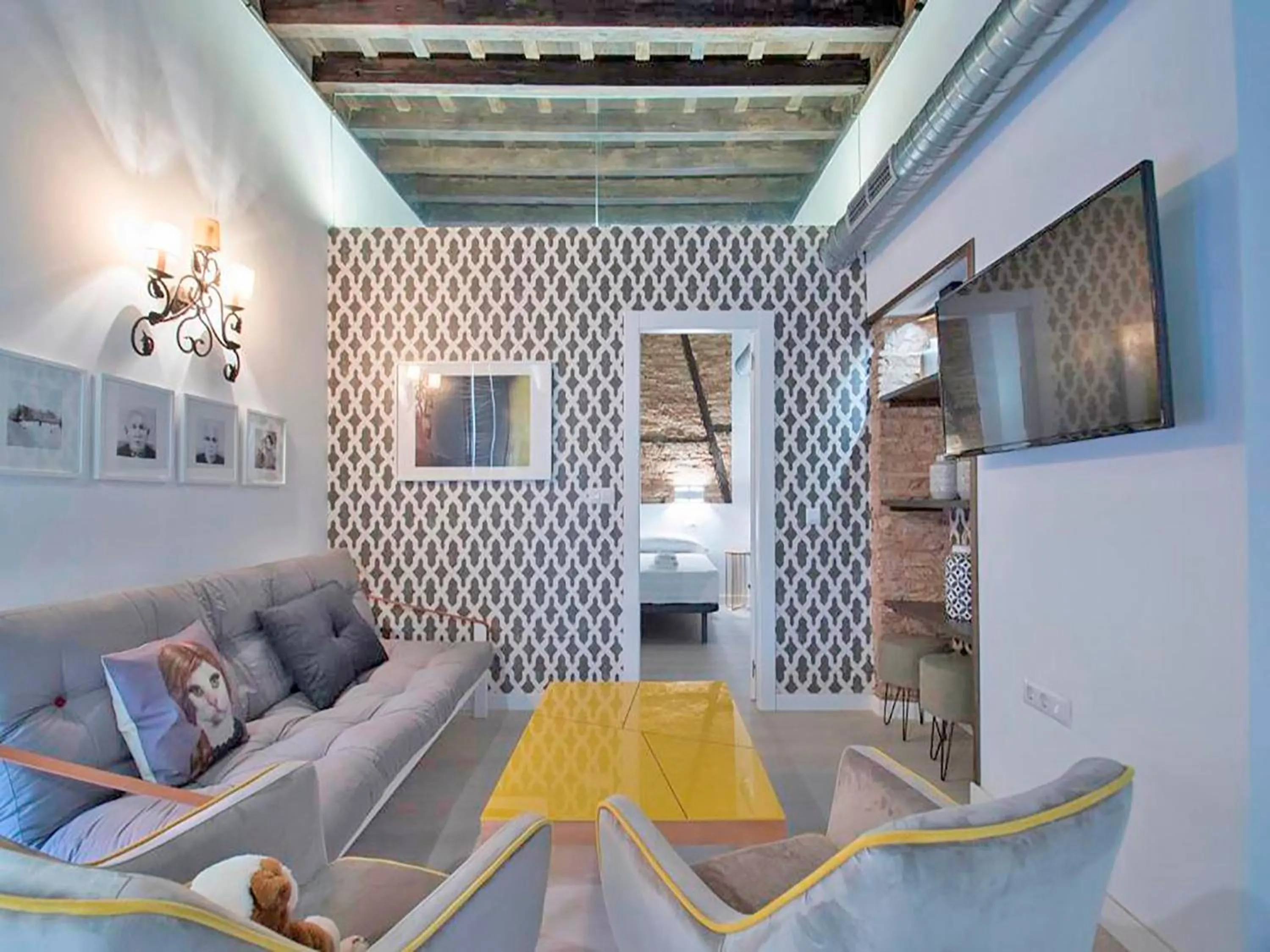 Living room in Apartamentos Real Suites Realejo 3000