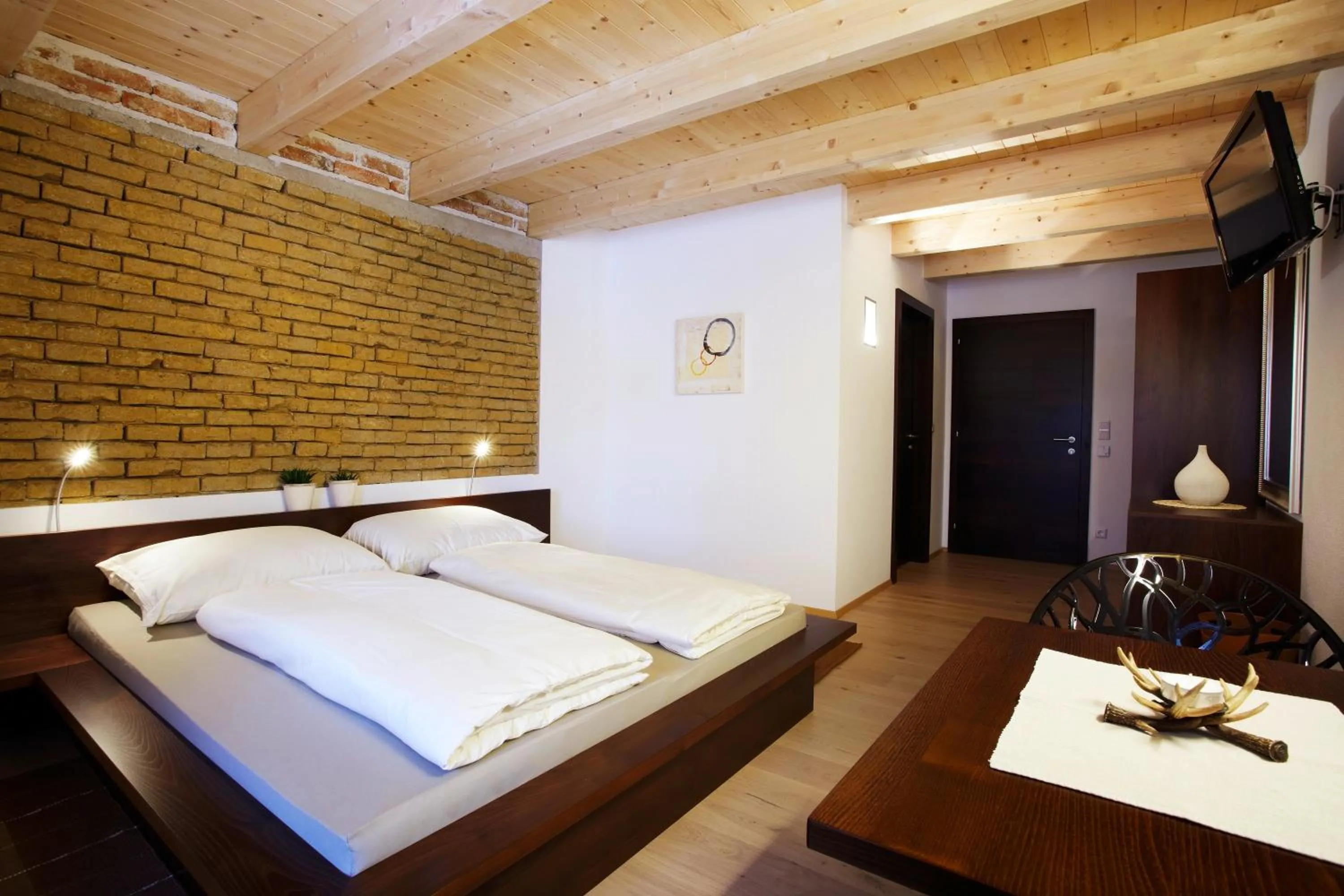 Photo of the whole room, Bed in Brucknergut