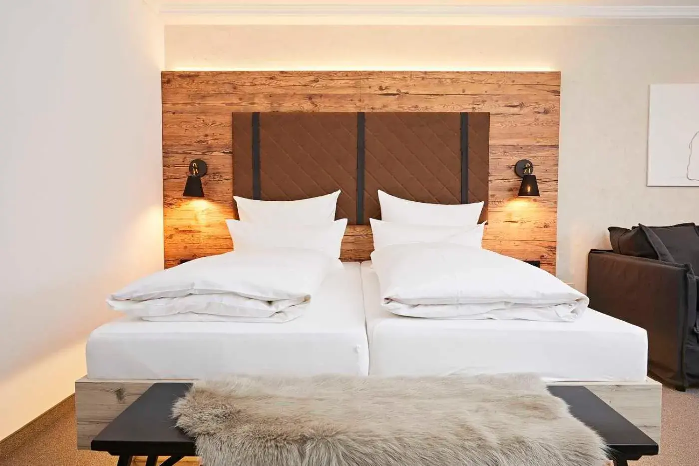 Bed in Hotel Rosenstock - Erwachsenenhotel - Adults only 15 plus