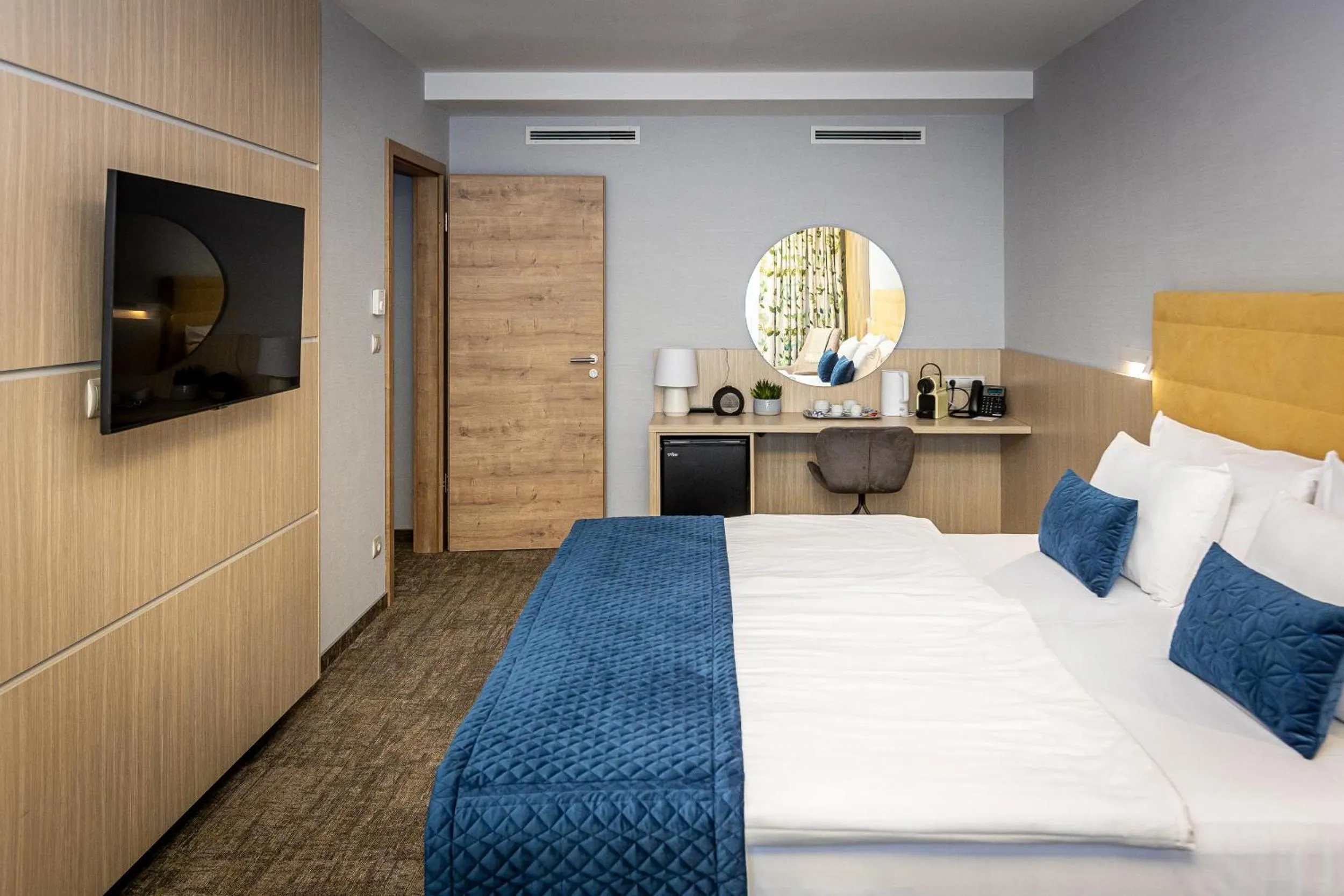 Bed in Nádas Tó Park Hotel