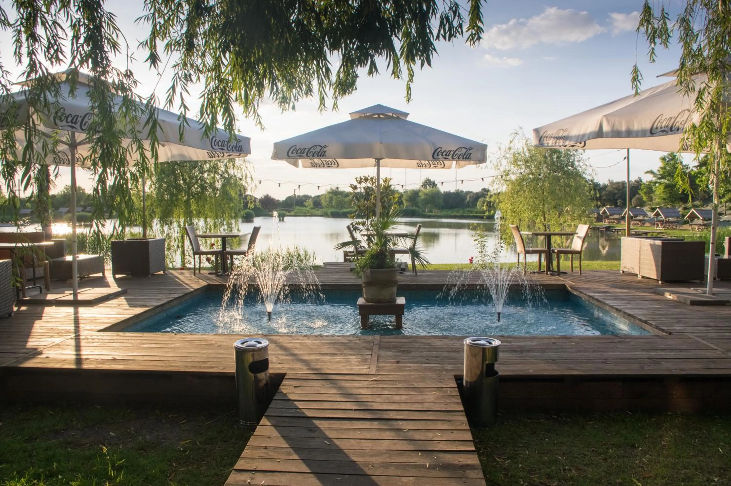 Patio in Nádas Tó Park Hotel