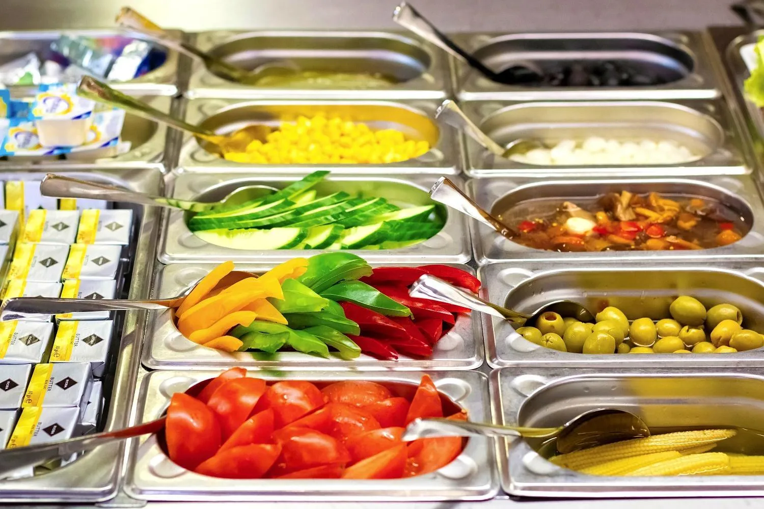 Buffet breakfast in Hotel DAP