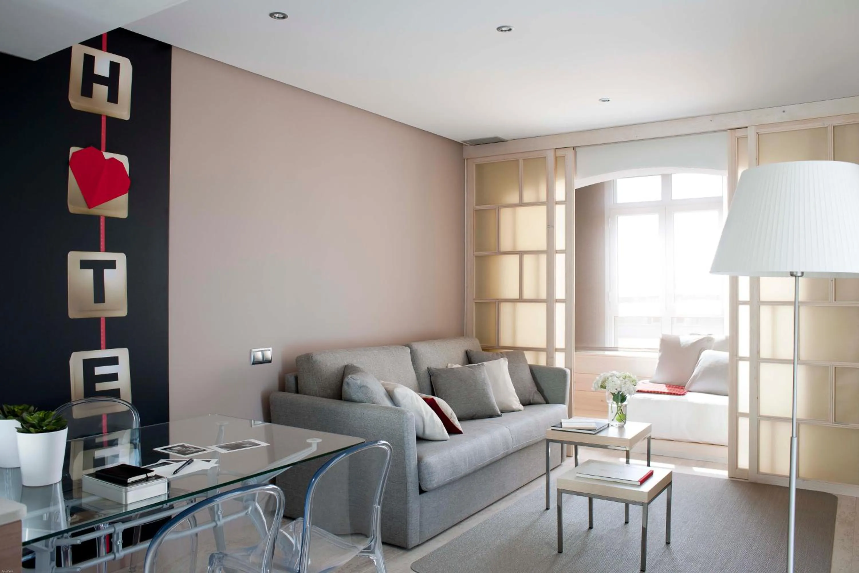 Living room in Eric Vökel Boutique Apartments - Gran Vía Suites