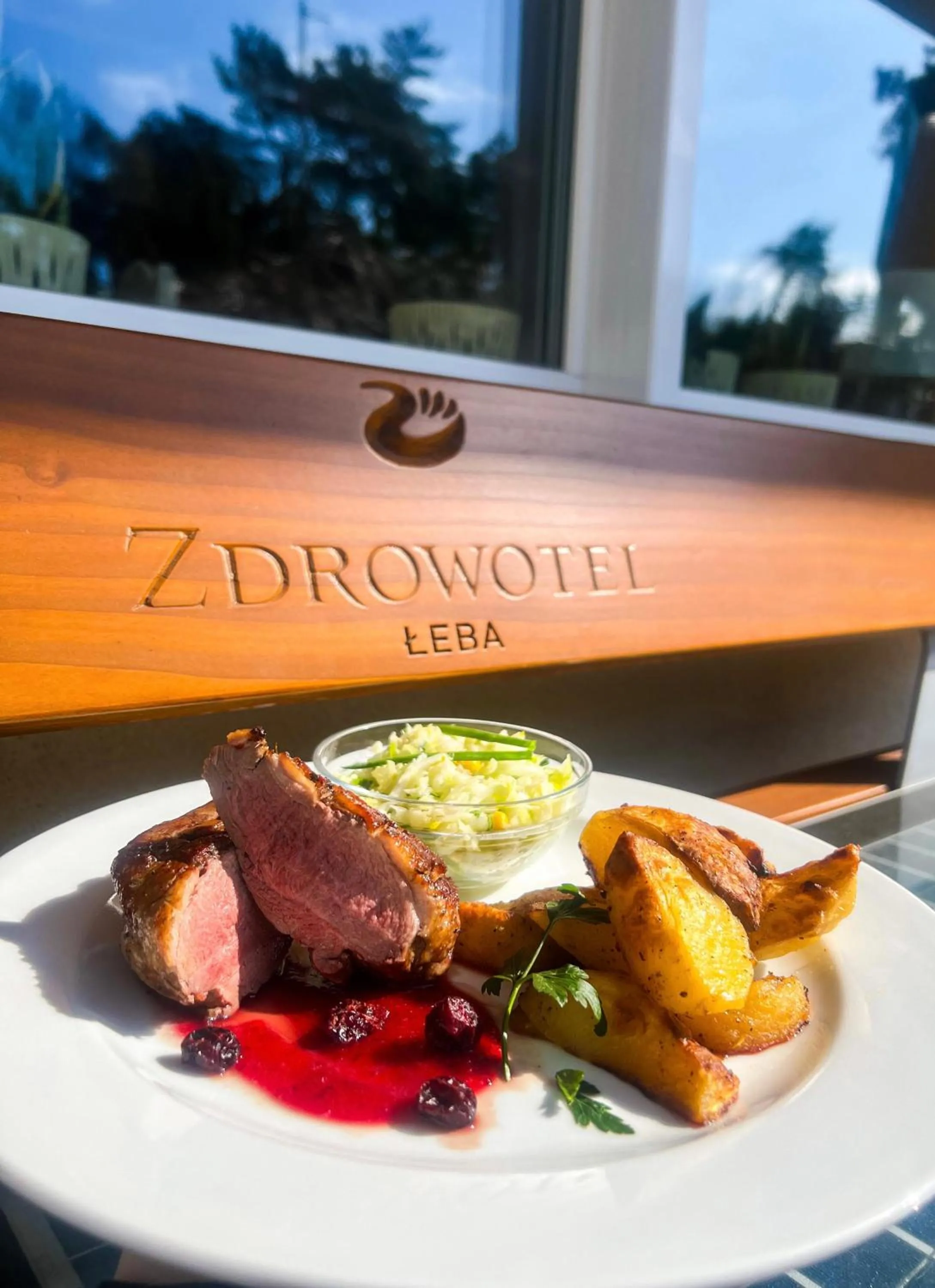 Food close-up in Zdrowotel Łeba