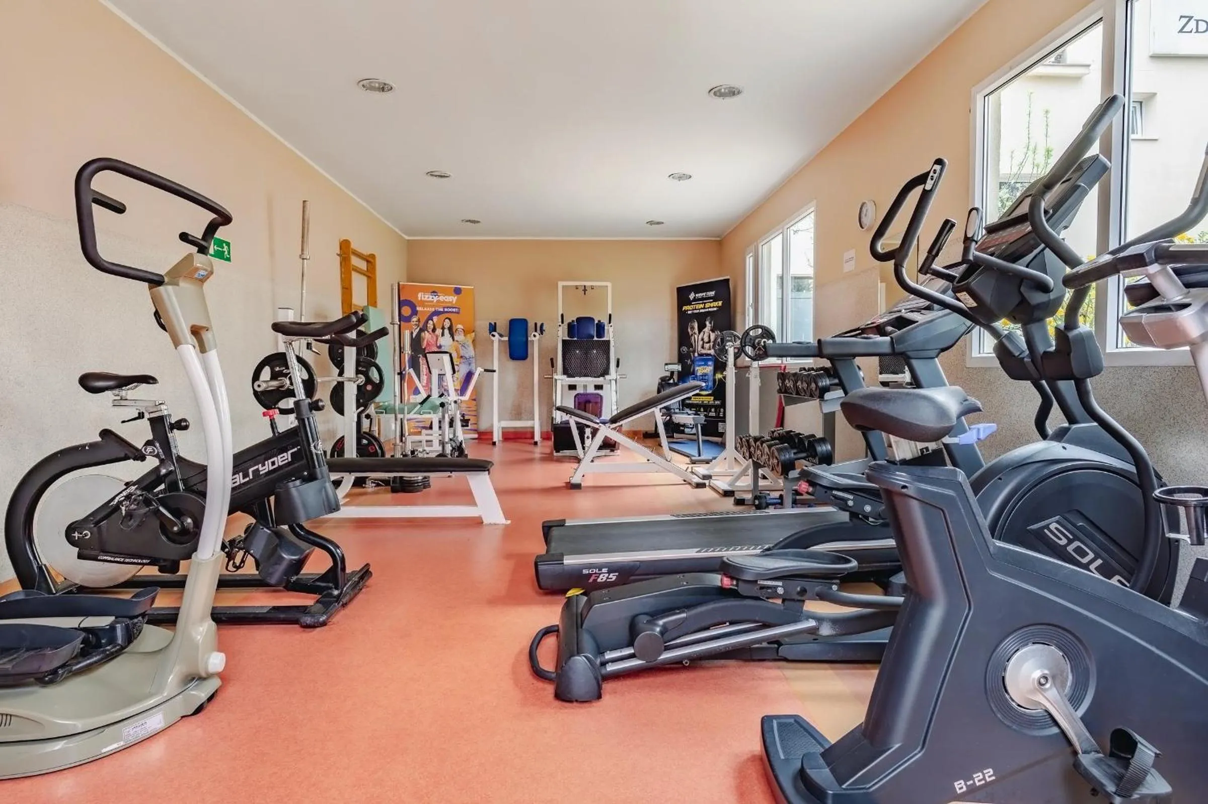Fitness centre/facilities in Zdrowotel Łeba
