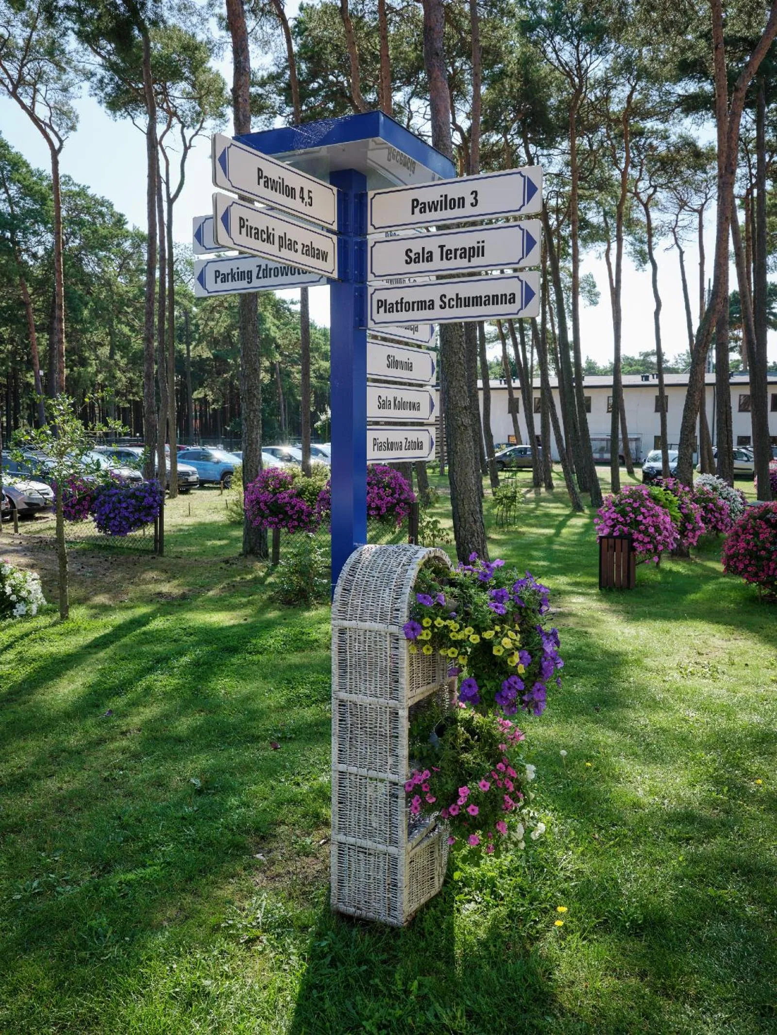 Area and facilities in Zdrowotel Łeba