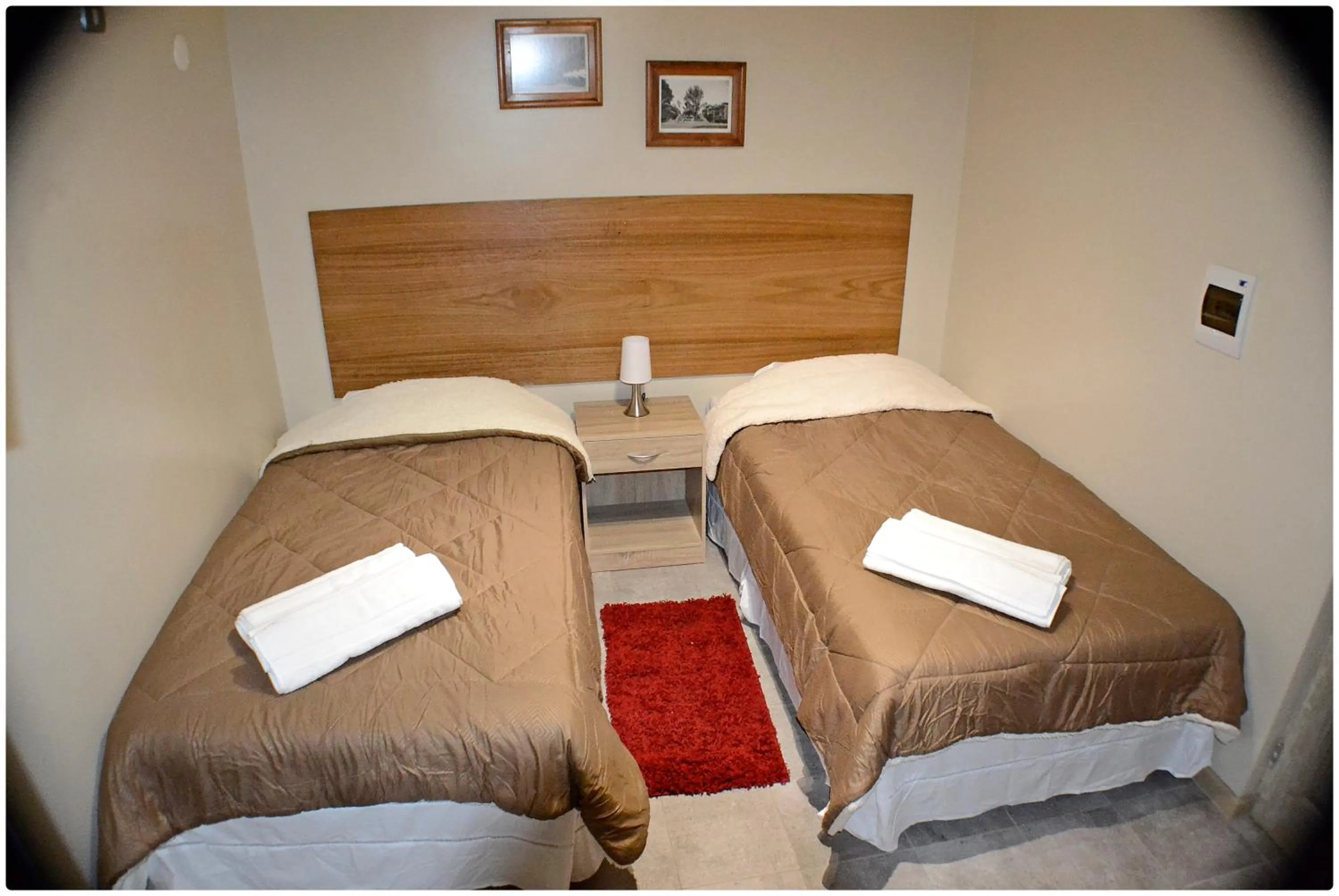 Bed in Hotel Herencia