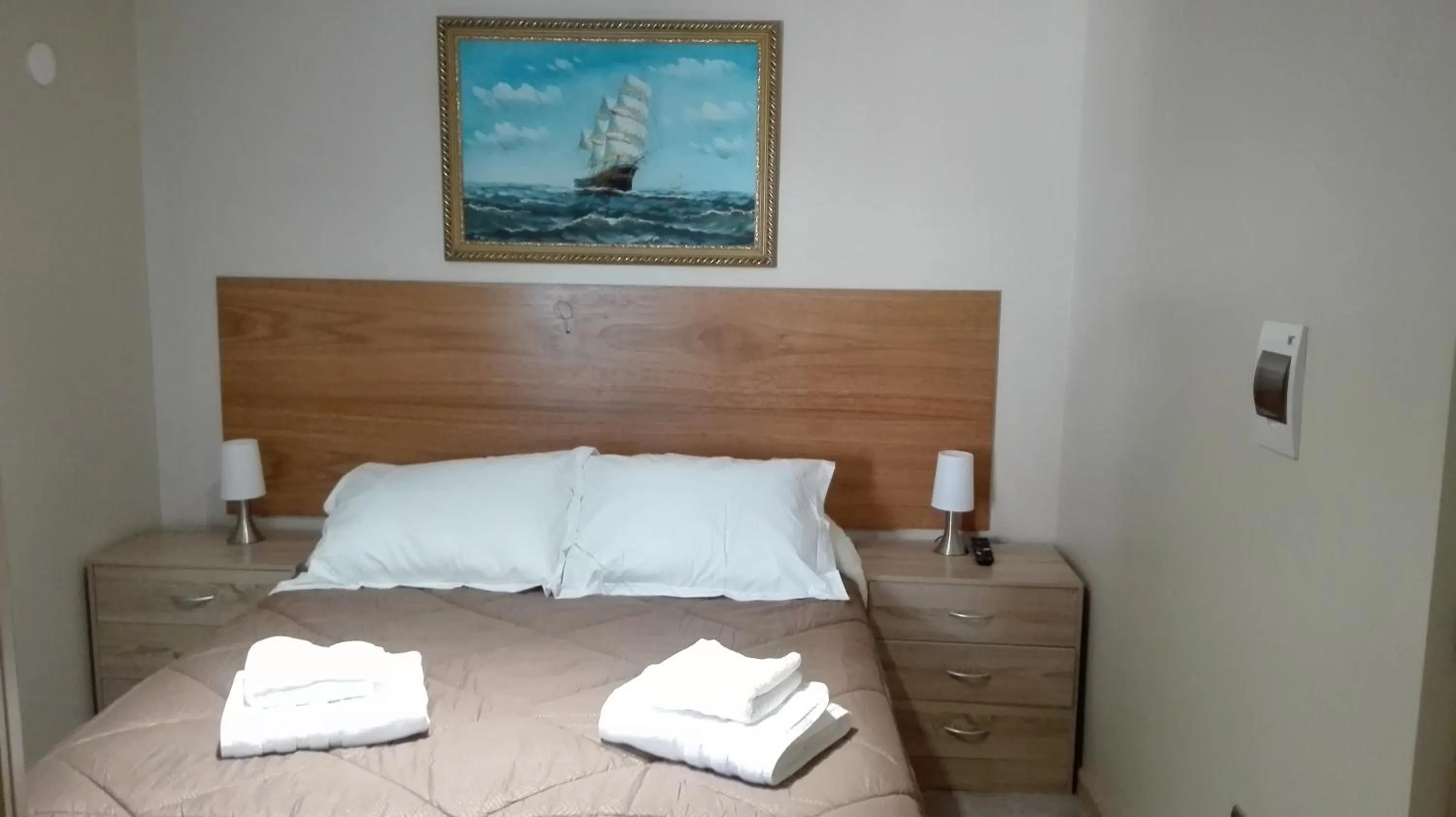Bed in Hotel Herencia