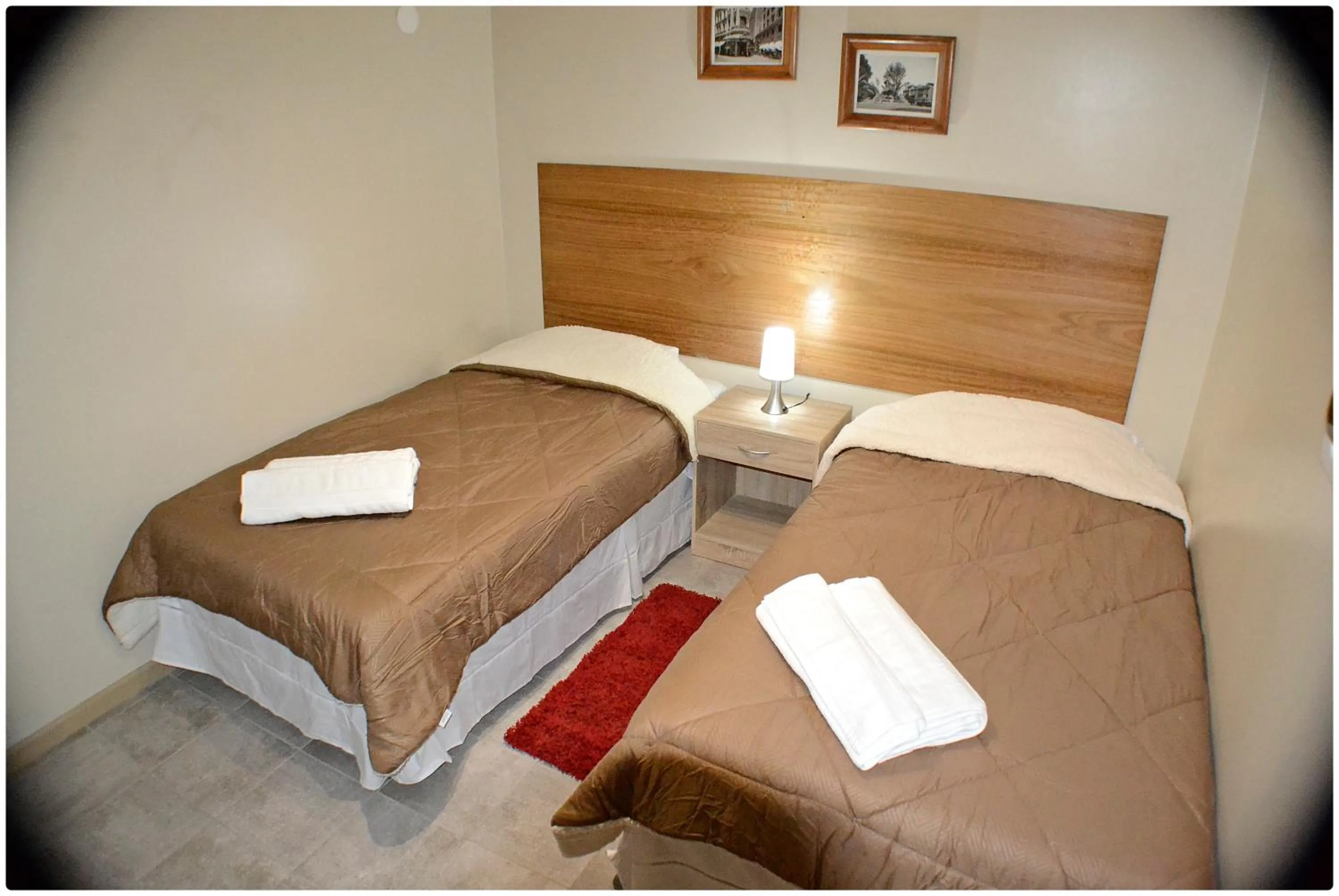 Bed in Hotel Herencia