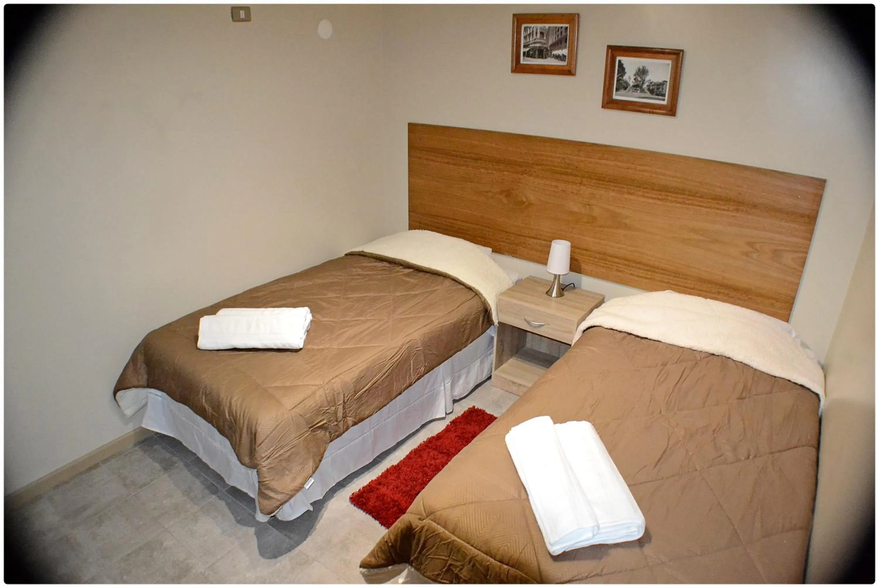 Bed in Hotel Herencia