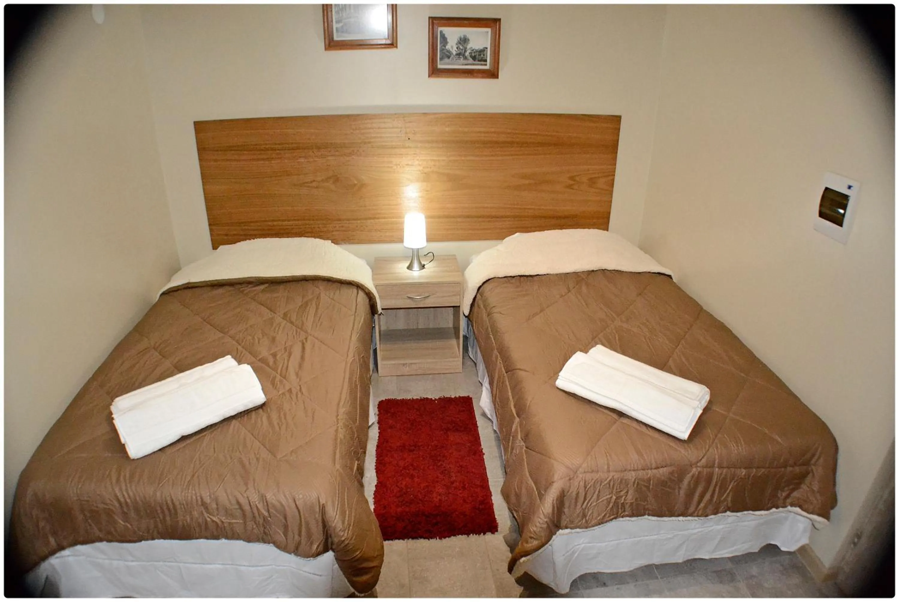Bed in Hotel Herencia