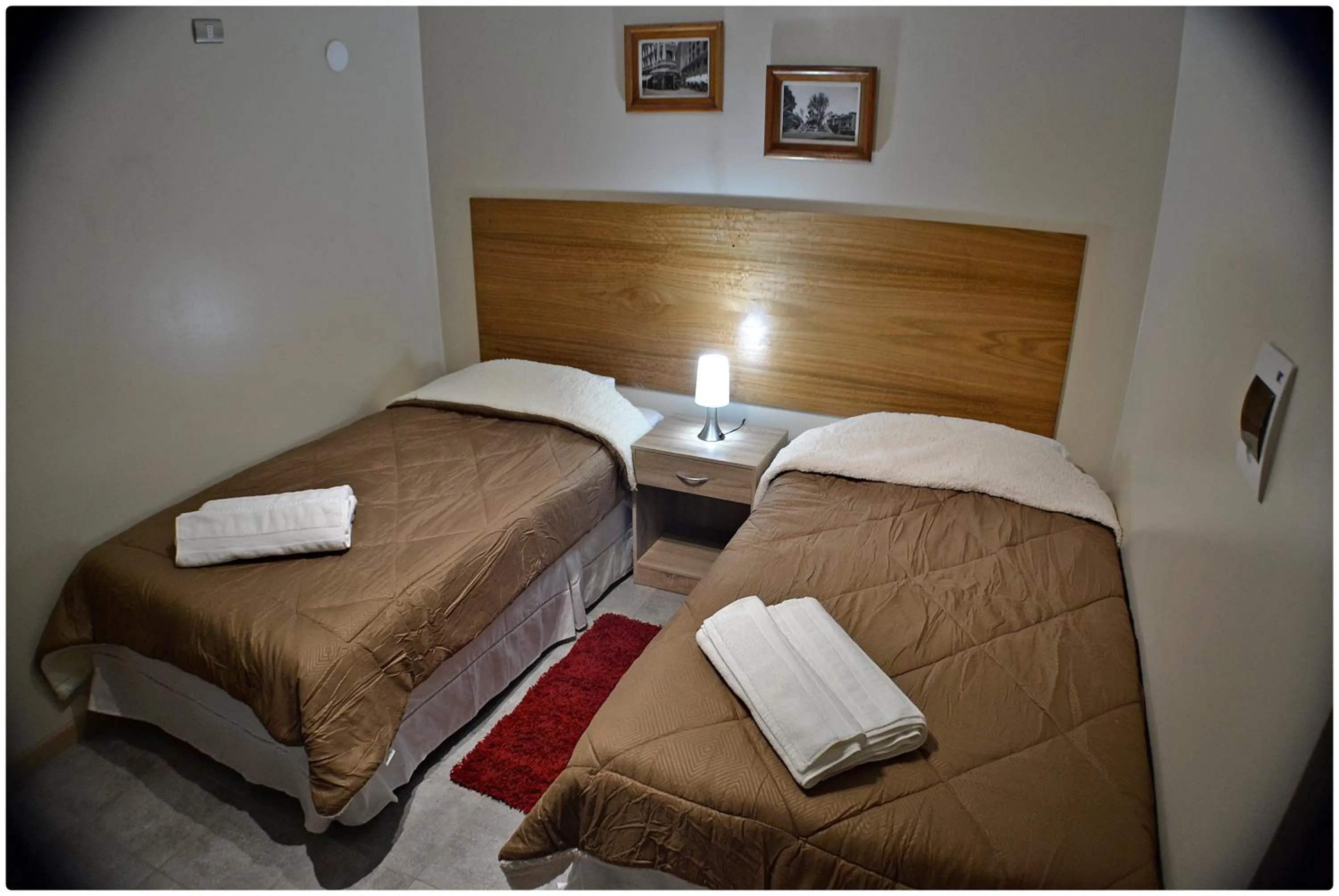 Bed in Hotel Herencia