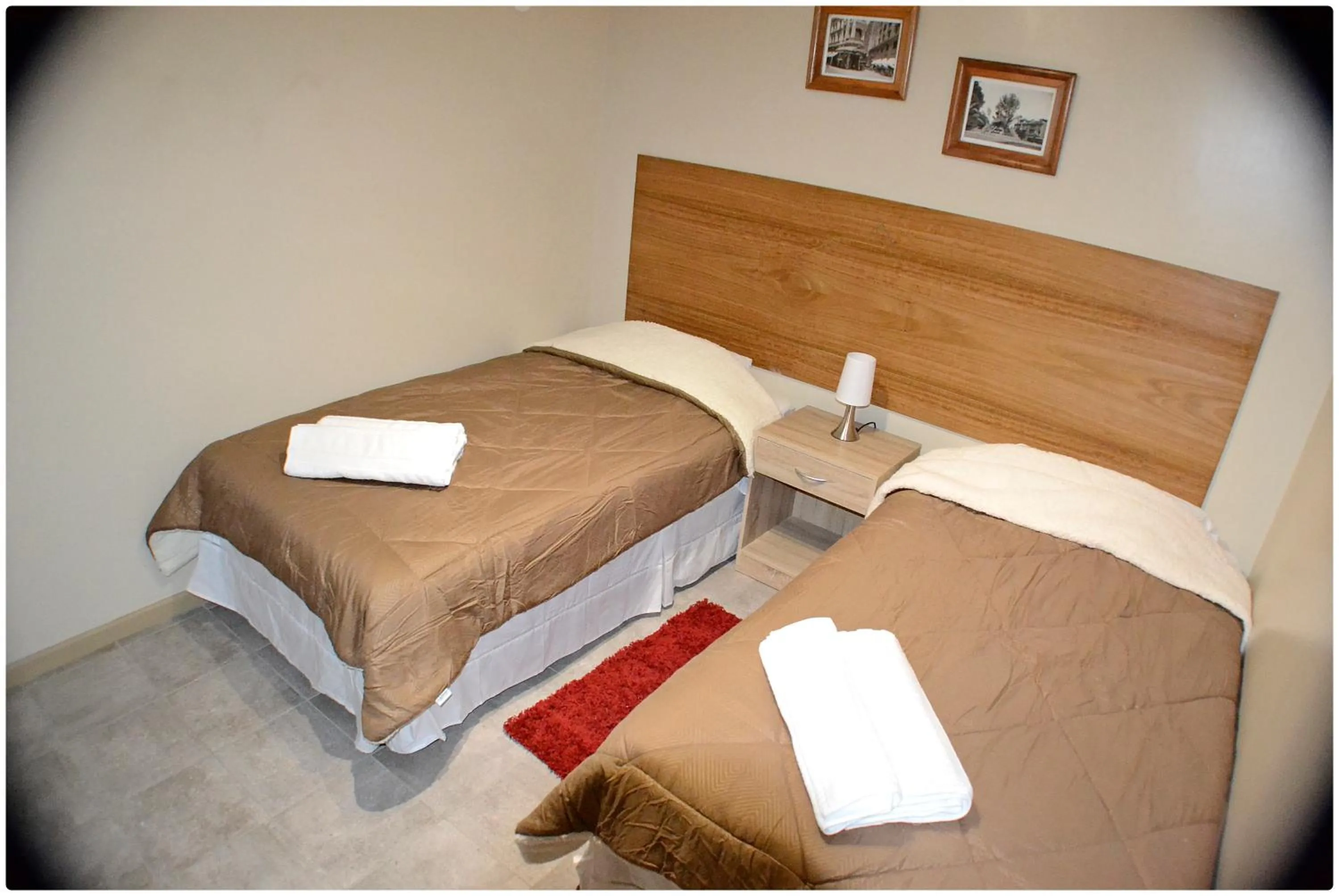 Bed in Hotel Herencia