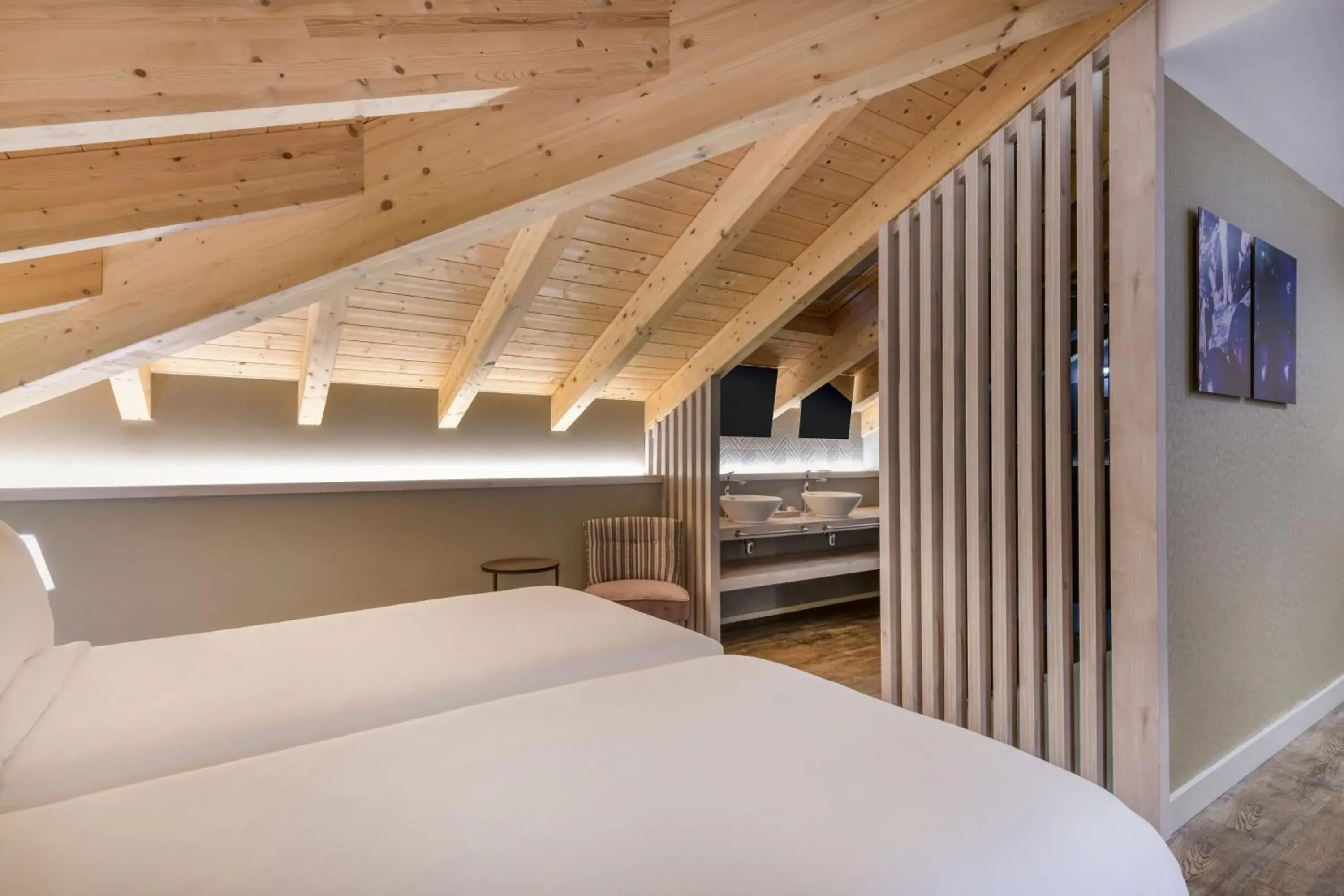 Photo of the whole room, Bed in Palacio Tondón, La Rioja Brinas, Autograph Collection Photo of the whole room, Bed in Palacio Tondón, La Rioja Brinas, Autograph Collection