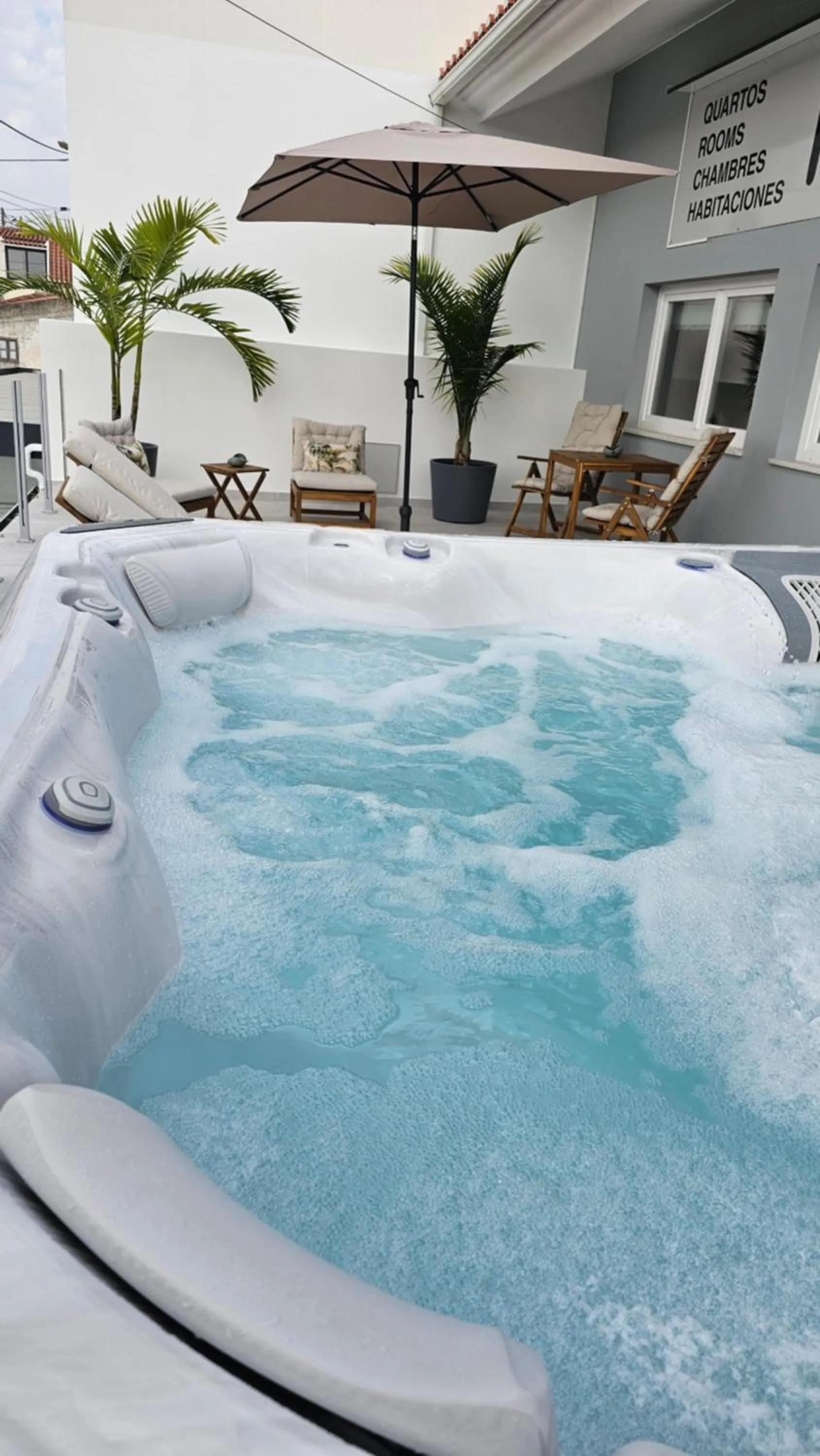 Hot Tub in Hospedaria Recomeçar