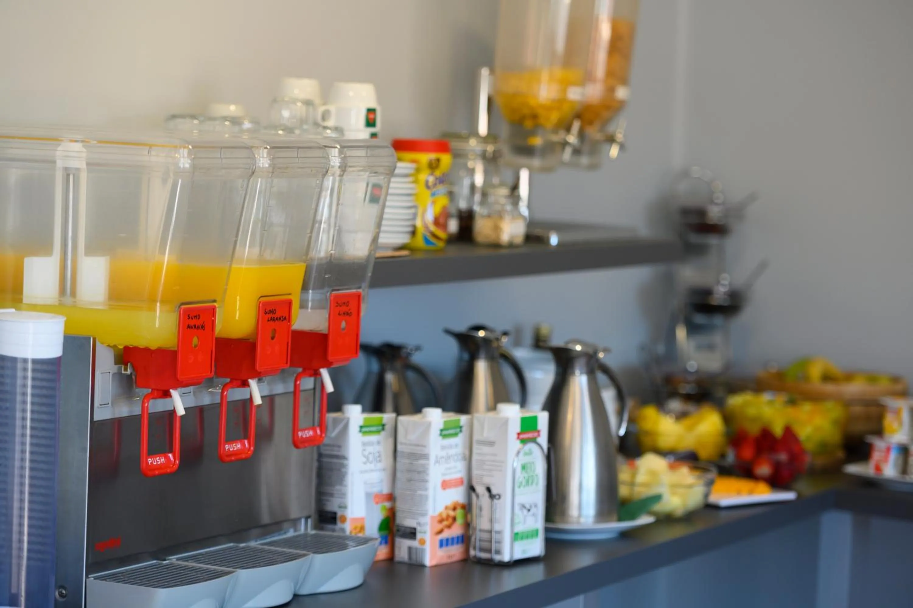 Food and drinks in Hospedaria Recomeçar