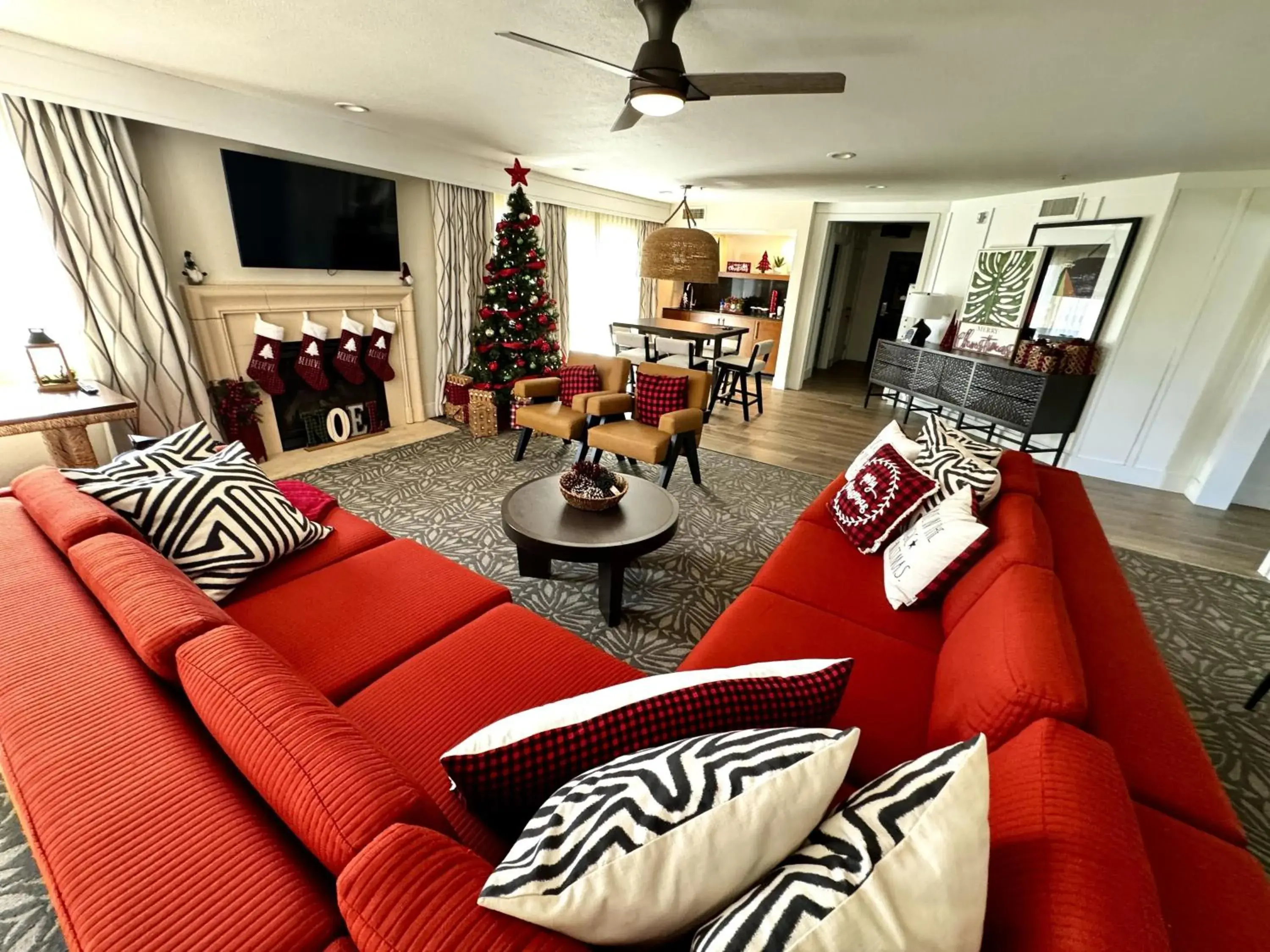 Living room in Zachari Dunes on Mandalay Beach, Curio Collection by Hilton Living room in Zachari Dunes on Mandalay Beach, Curio Collection by Hilton